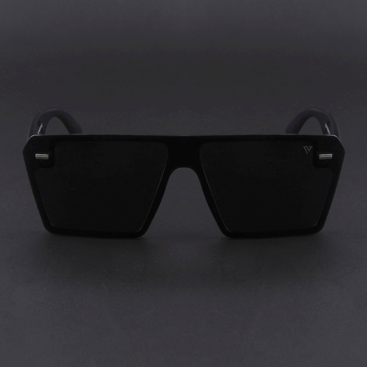 illume | Shine Black Polarized Wayfarer Sunglasses - PMG3970