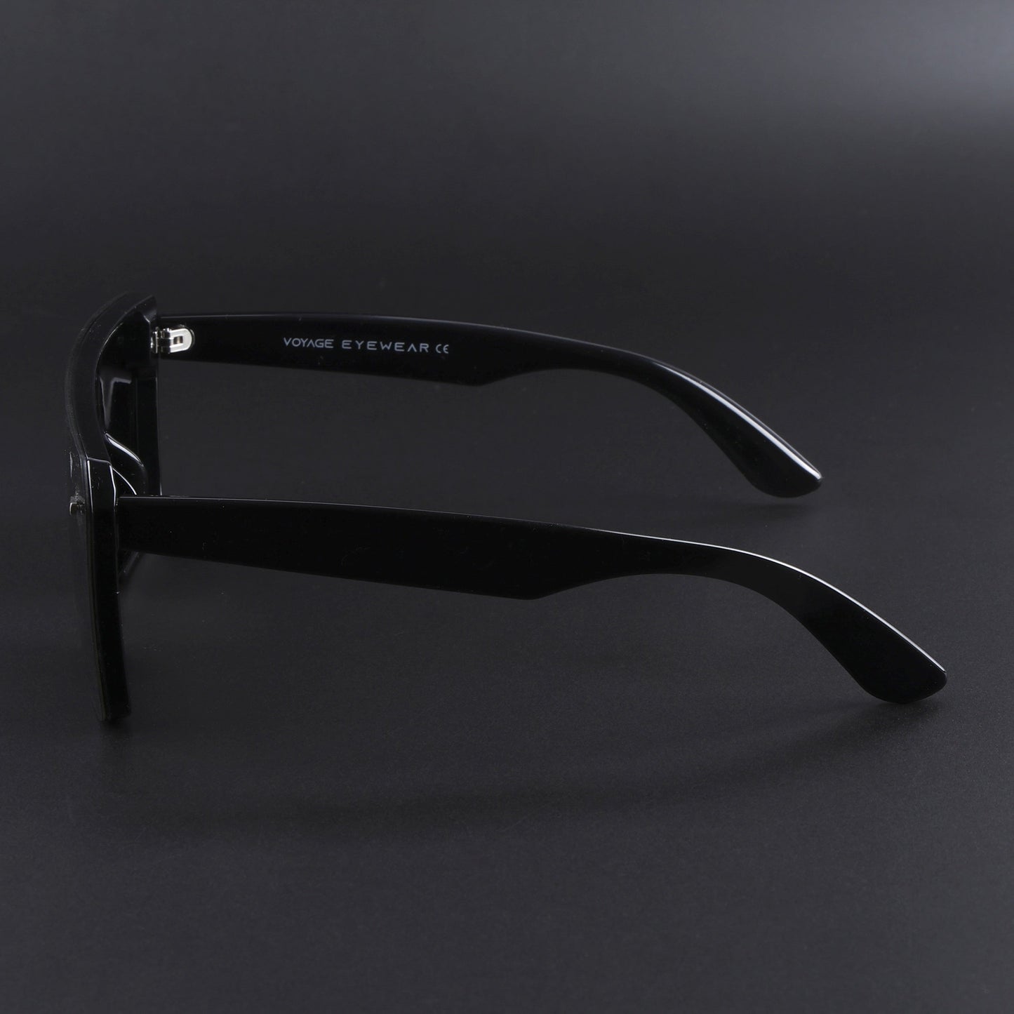 illume | Shine Black Polarized Wayfarer Sunglasses - PMG3970