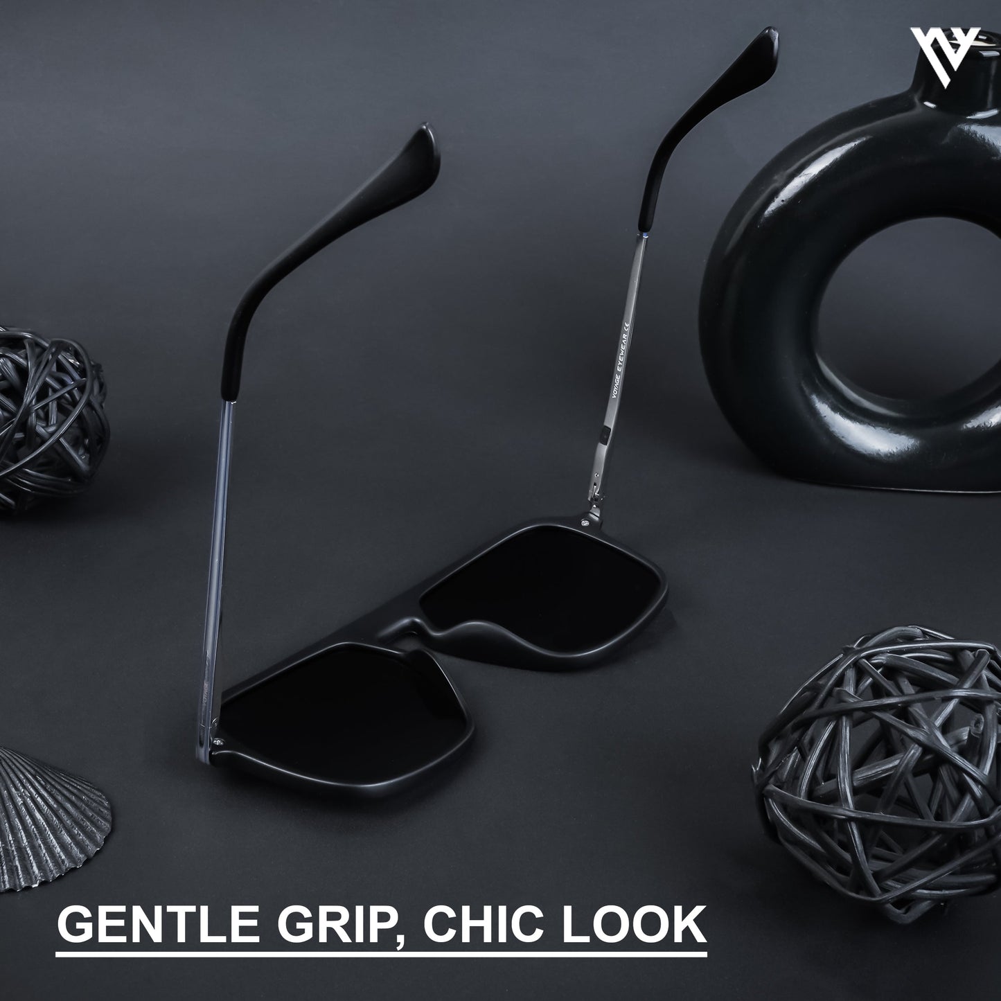 Aether | Purple & Clear Polarized Wayfarer Sunglasses - PMG4577