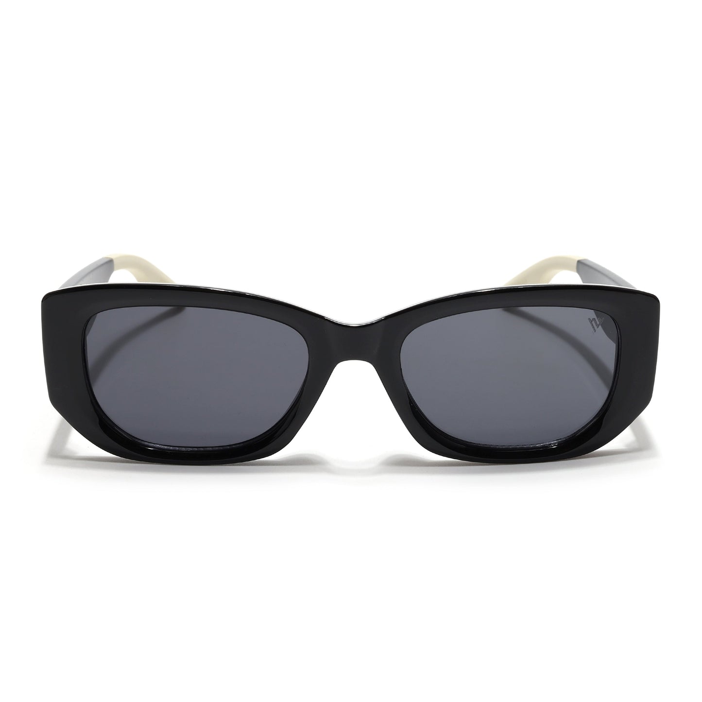 Cosmos | Black Rectangle Sunglasses | Black Lens - MG6569