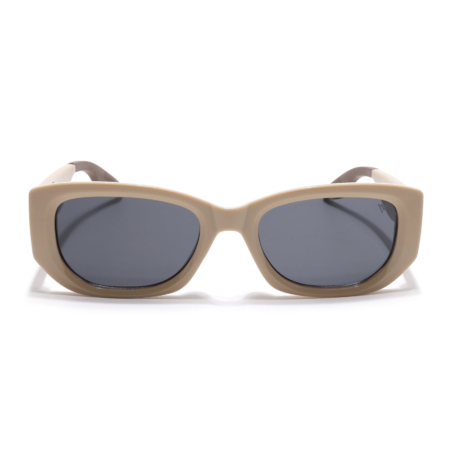 Cosmos | Nude Rectangle Sunglasses | Grey Lens - MG6572