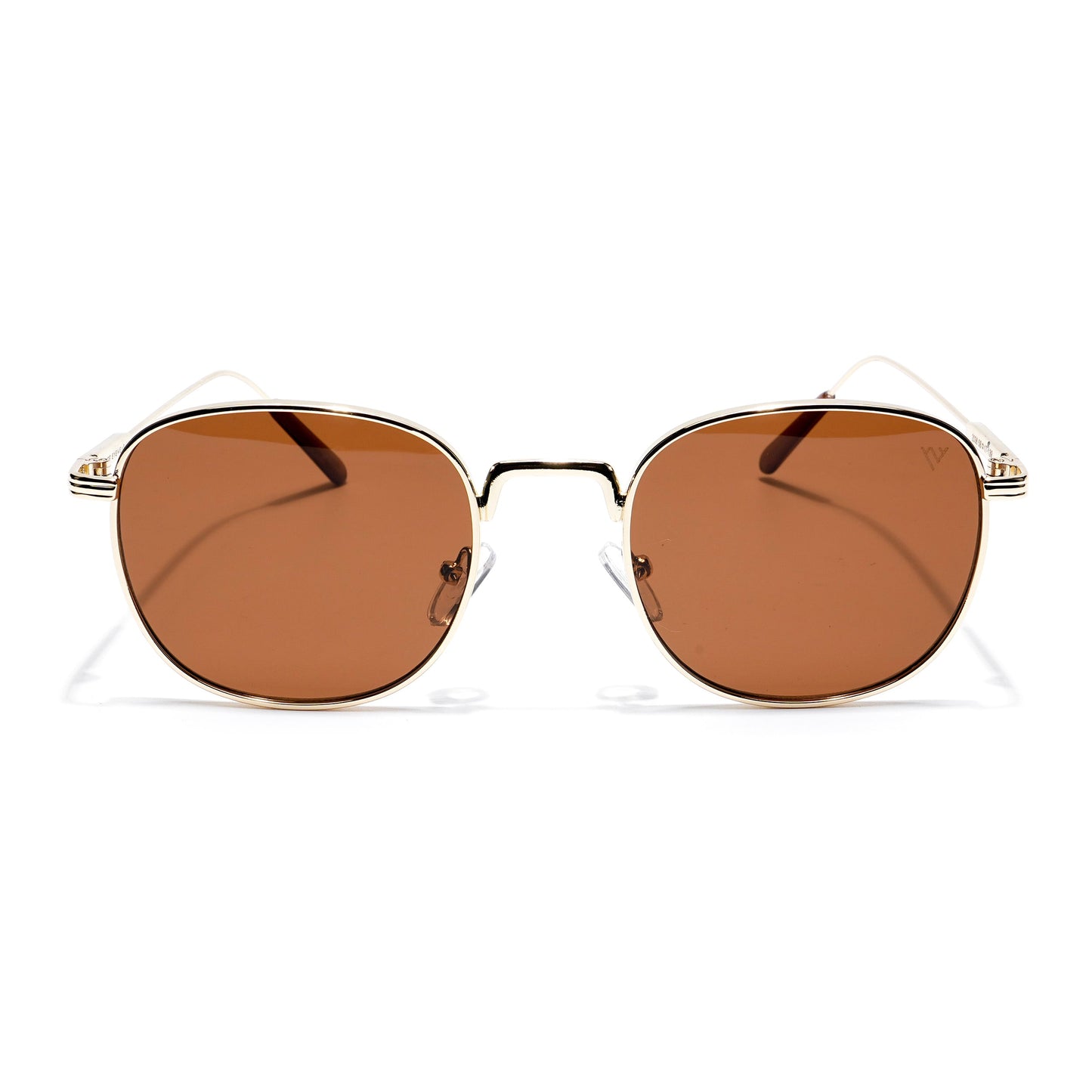 The OG | Brown-Gold Round Sunglasses MG2974