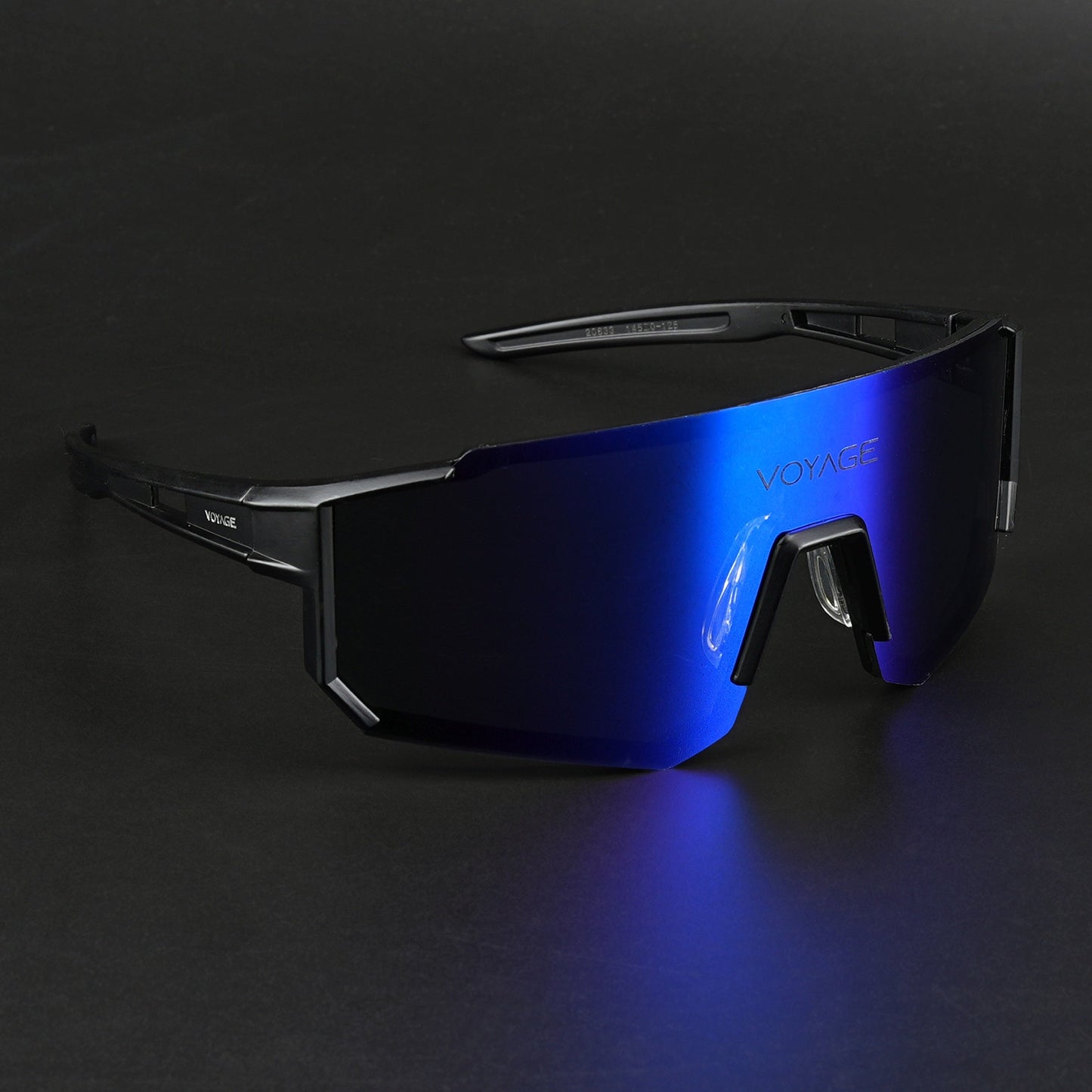 Drift Sunglasses (Blue Lens | Black Frame - MG5619)