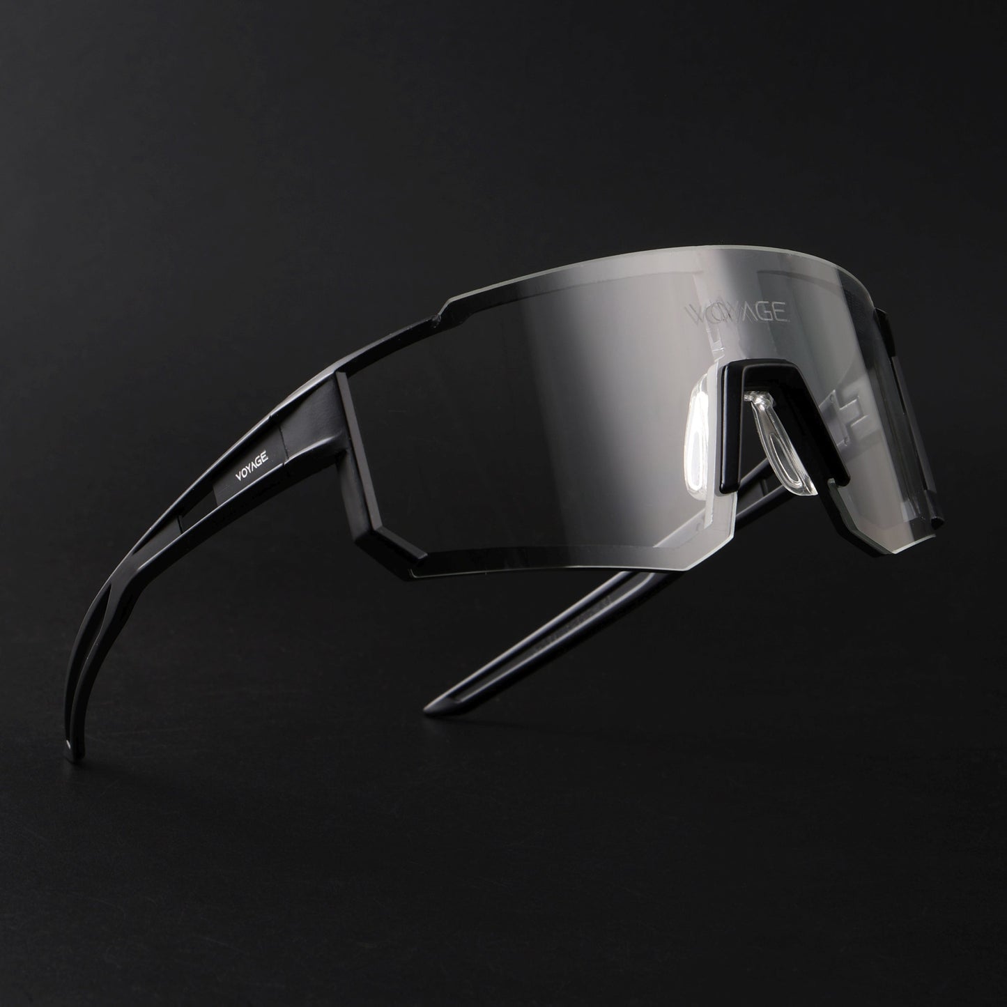 Drift Sunglasses (Clear Lens | Black Frame - MG5622)