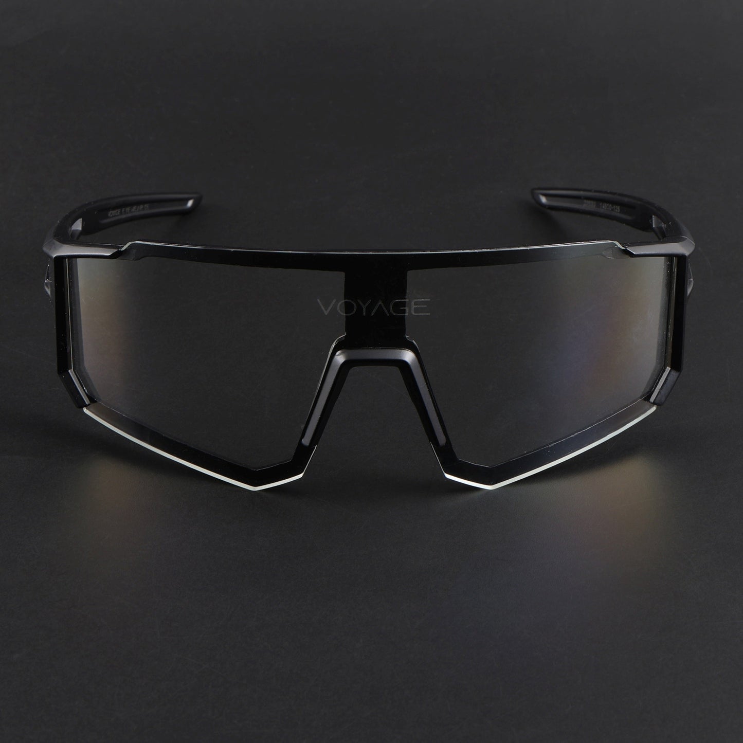 Drift Sunglasses (Clear Lens | Black Frame - MG5622)