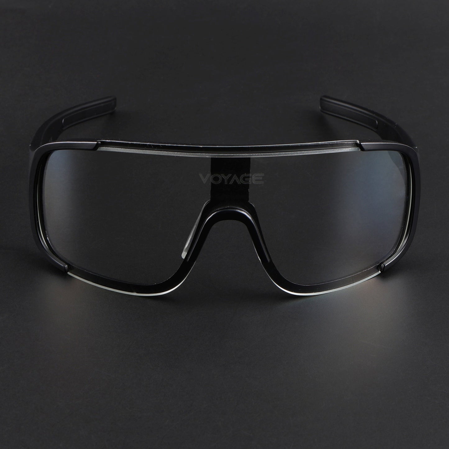 Drift Sunglasses (Clear Lens | Black Frame - MG5515)
