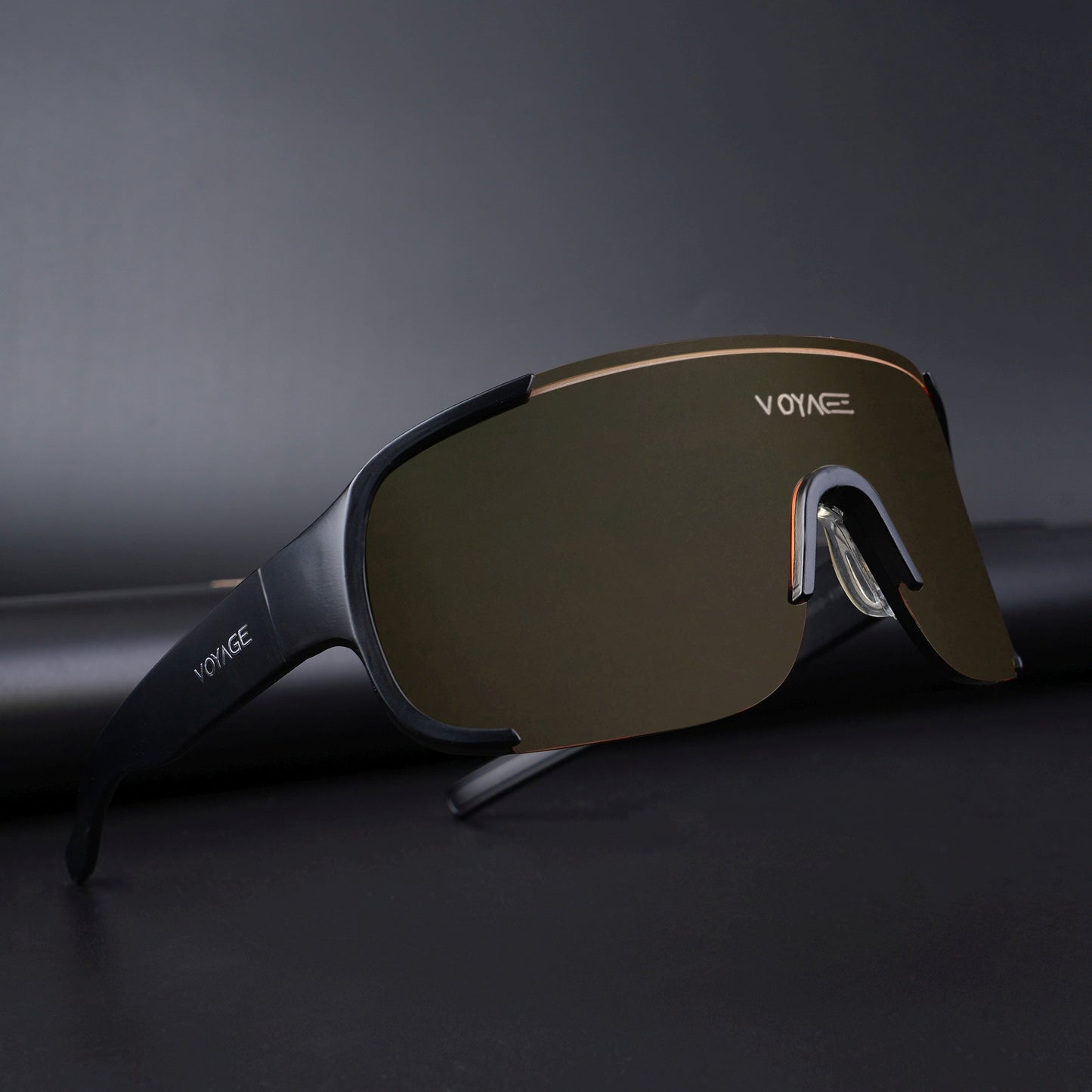 Drift Sunglasses (Yellow Lens | Black Frame - MG5520)