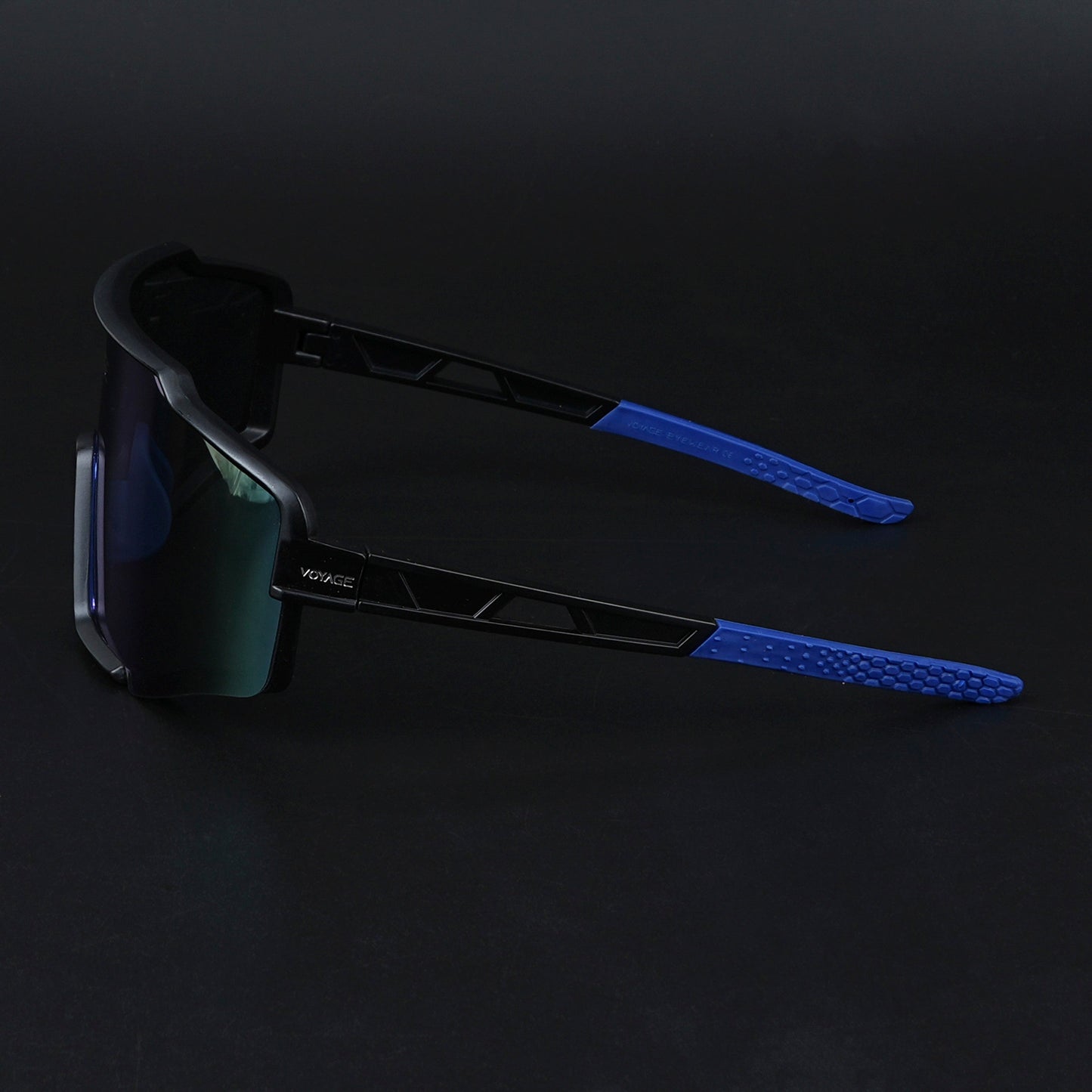 Drift Sunglasses (Blue Lens | Black Frame - MG5524)