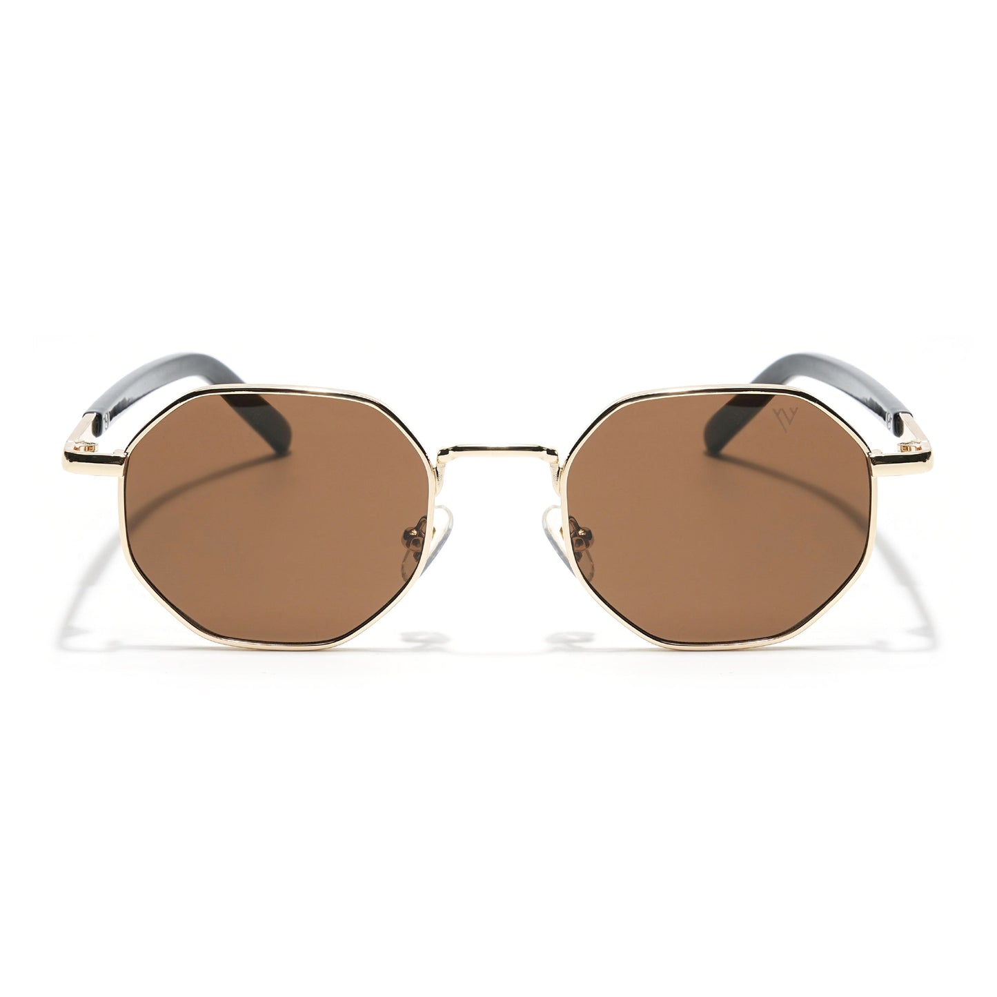 Zeal | Brown Round Sunglasses MG3772