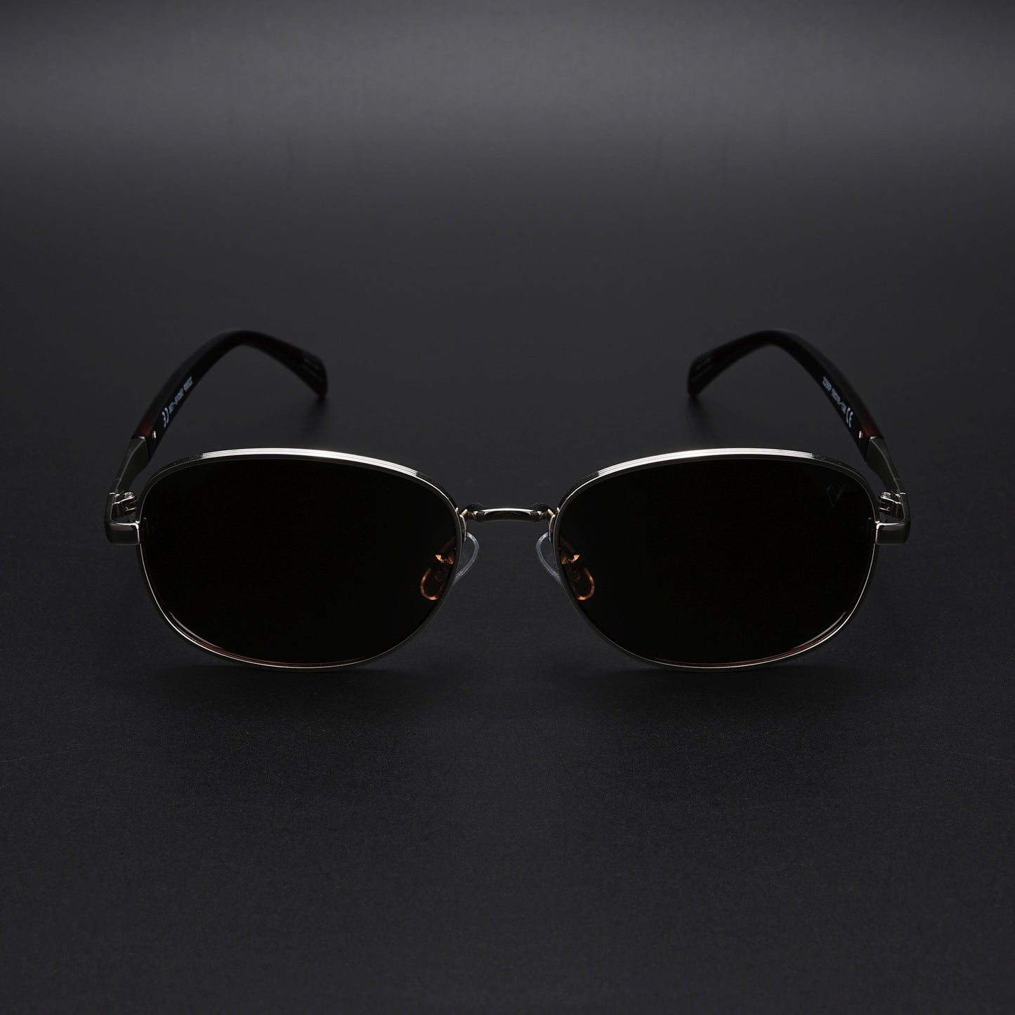 Dash | Silver Polarized Unisex Sunglasses | Brown Lens - PMG5849