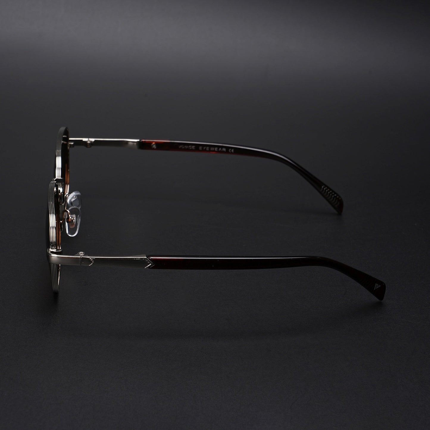 Dash | Silver Polarized Unisex Sunglasses | Brown Lens - PMG5849