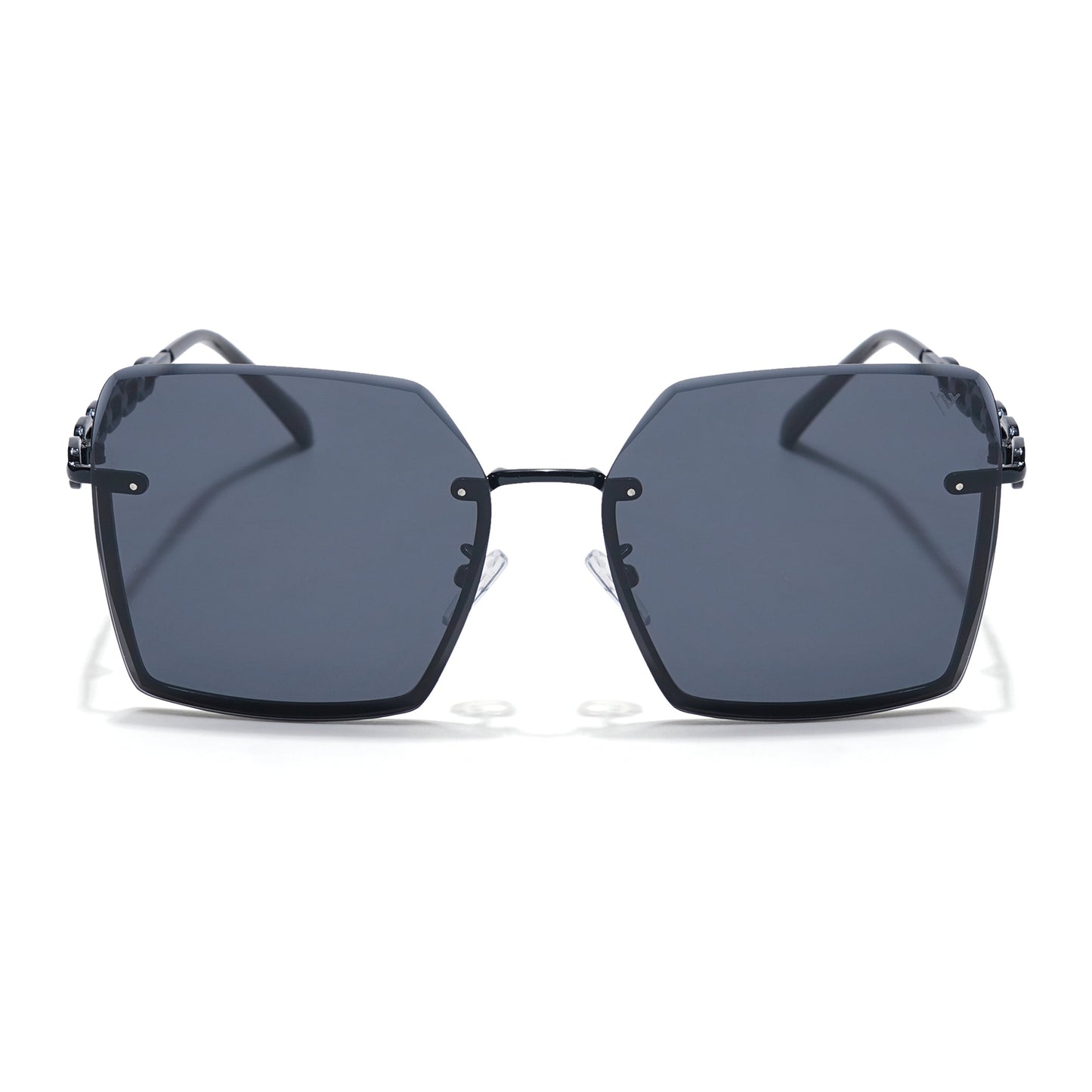 Over Size Sunglasses (Black Lens | Black Frame - MG5793)