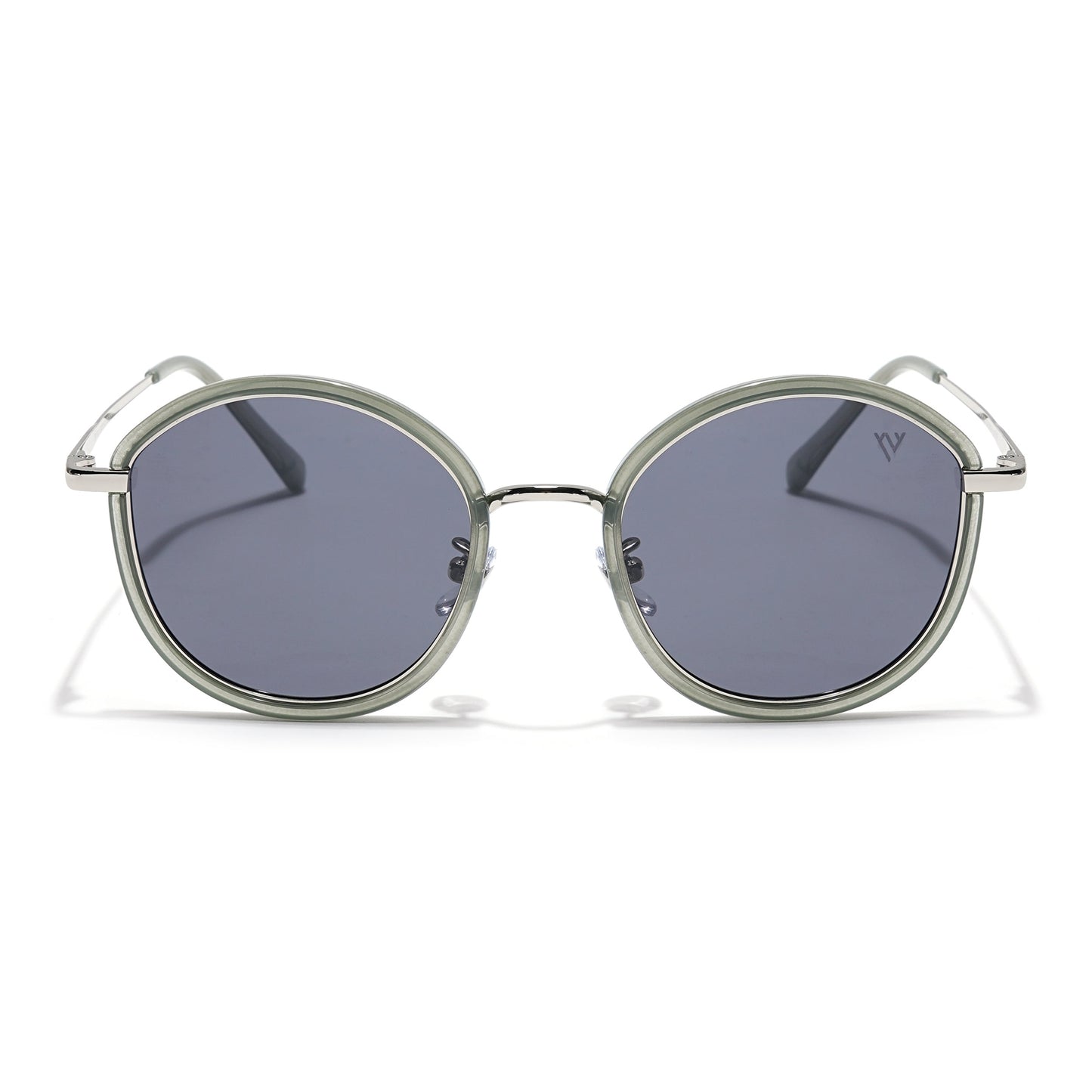 Voyage Select Round Sunglasses (Grey Lens | Olive Frame - SLPMG6215)