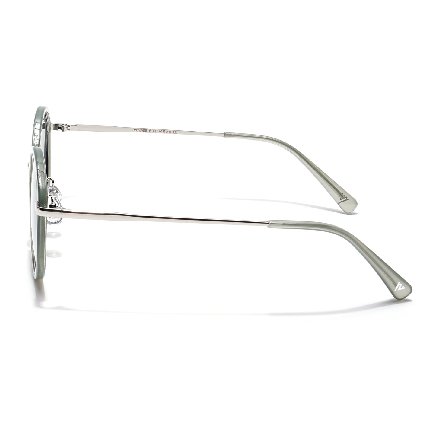 Voyage Select Round Sunglasses (Grey Lens | Olive Frame - SLPMG6215)