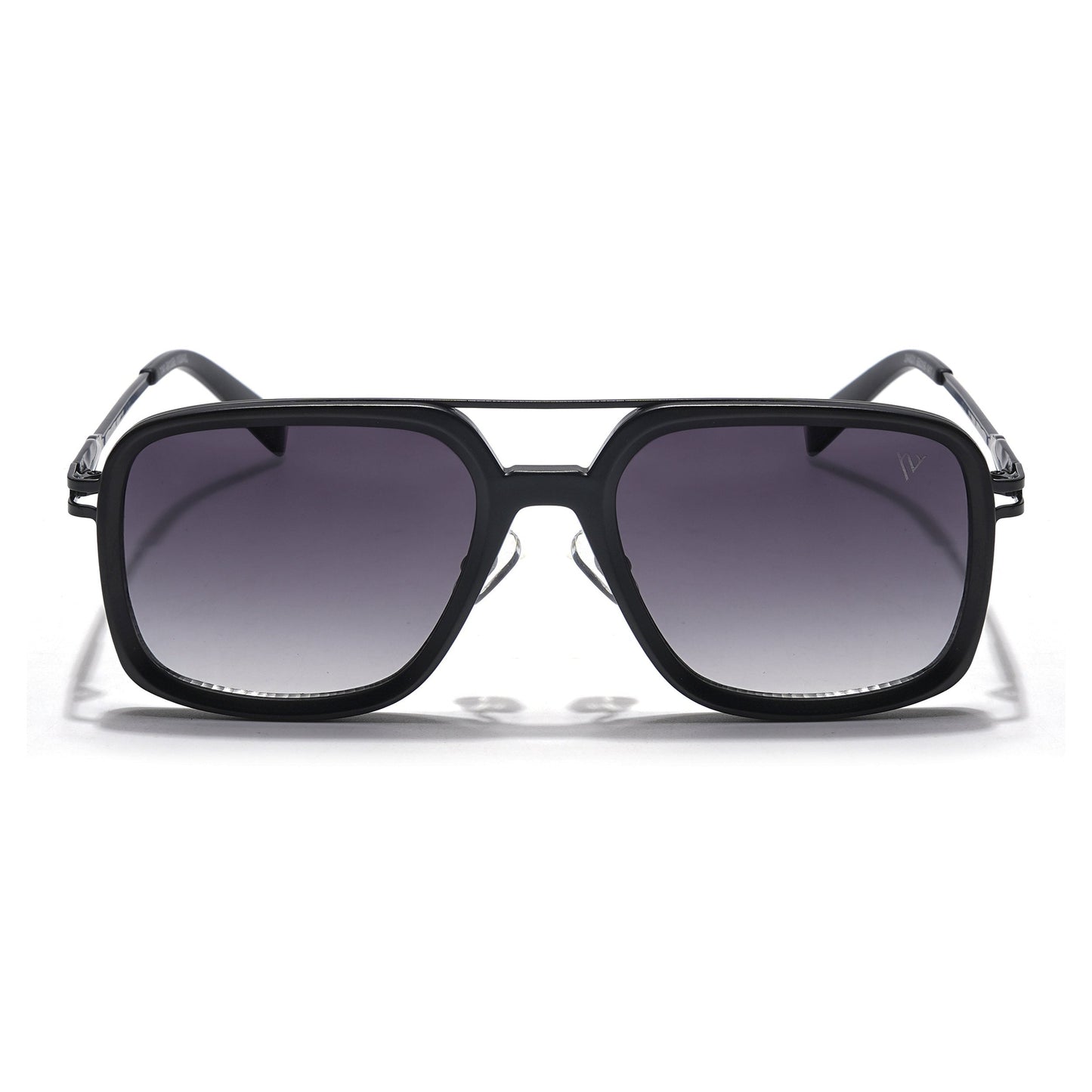 Dusk | Balck Wayfarer Sunglasses | Grey & Clear Lens - MG5861
