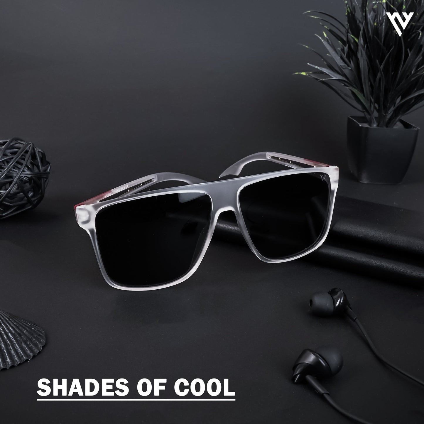 Transparent Polarized Wayfarer Sunglasses - PMG4309