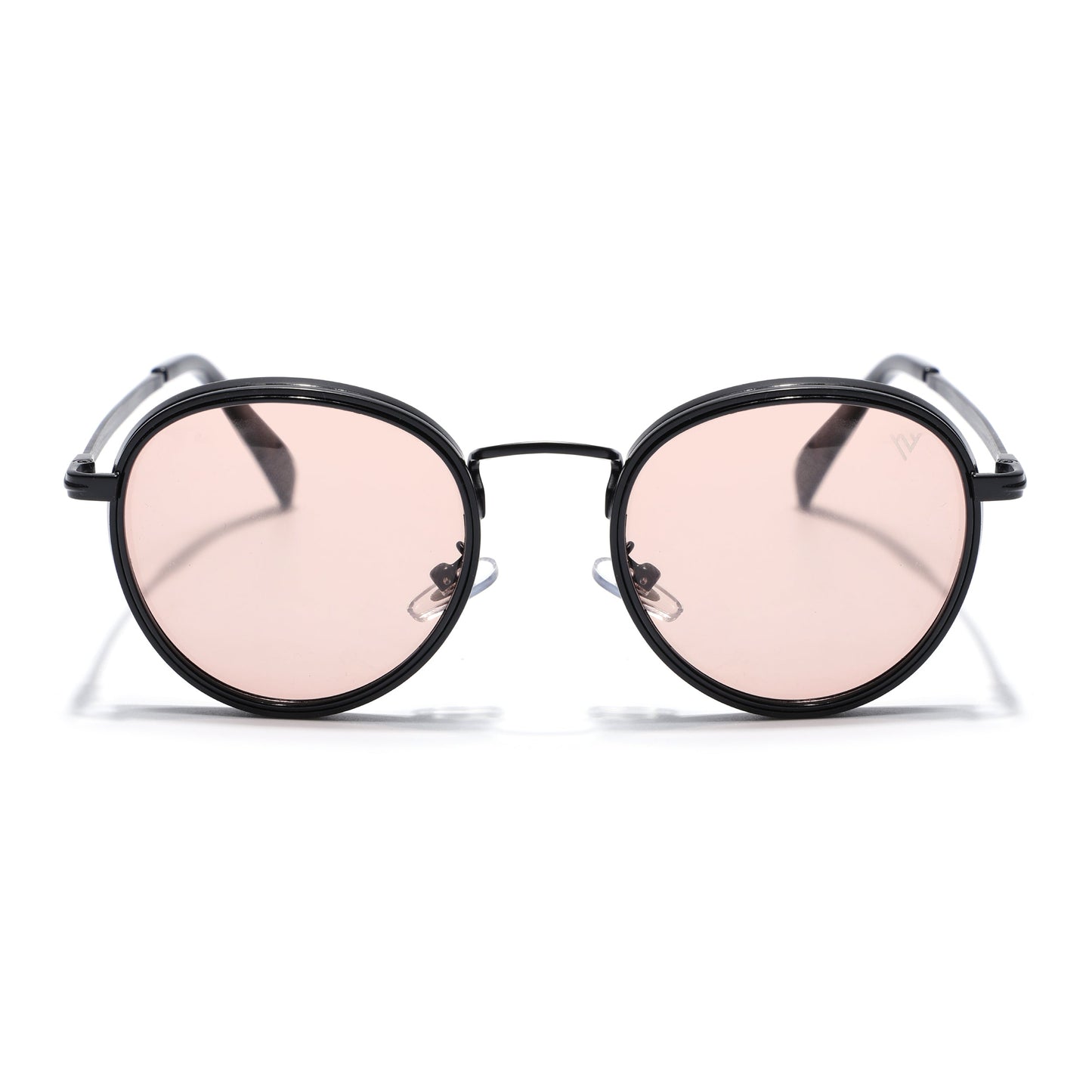 Captain | Brown Round Polarized Sunglasses - PMG7253