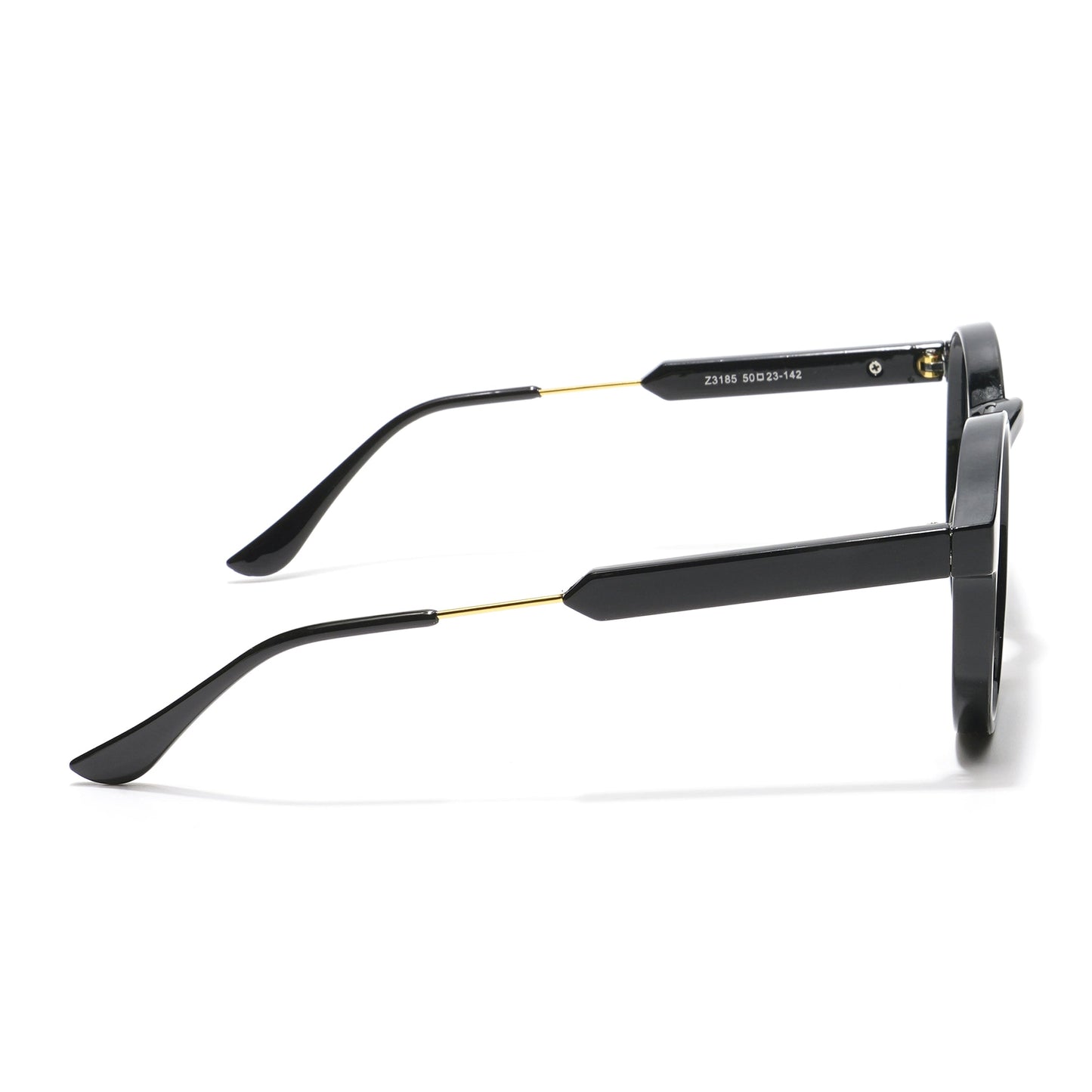 Bettle | Black Round Sunglasses - MG3876