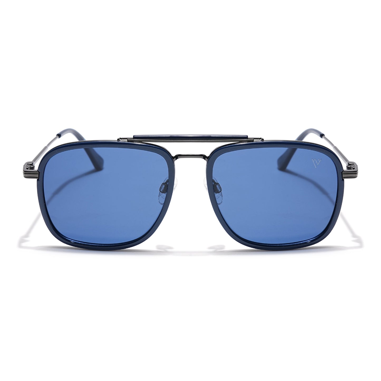 Voyage Select Wayfarer Sunglasses (Blue Lens | Navy Blue & Grey Frame - SLPMG6257)