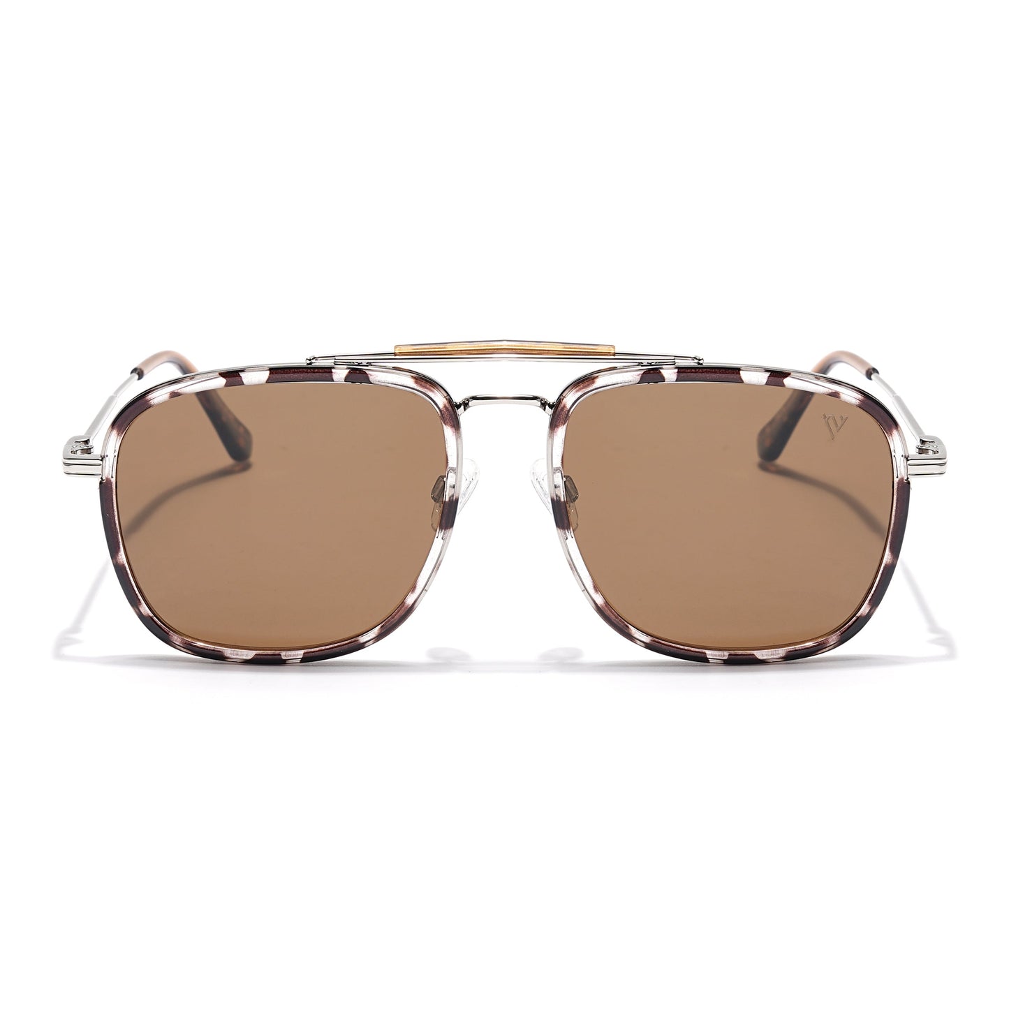 Voyage Select Wayfarer Sunglasses (Brown Lens | Demi Brown & Transparent Frame - SLPMG6260)
