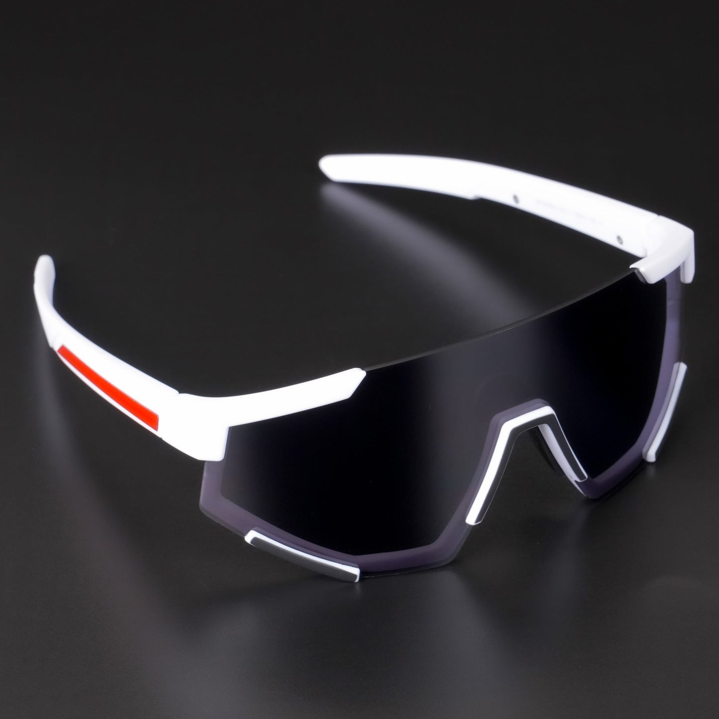 Drift Sunglasses (Black Lens | White Frame - MG5217)