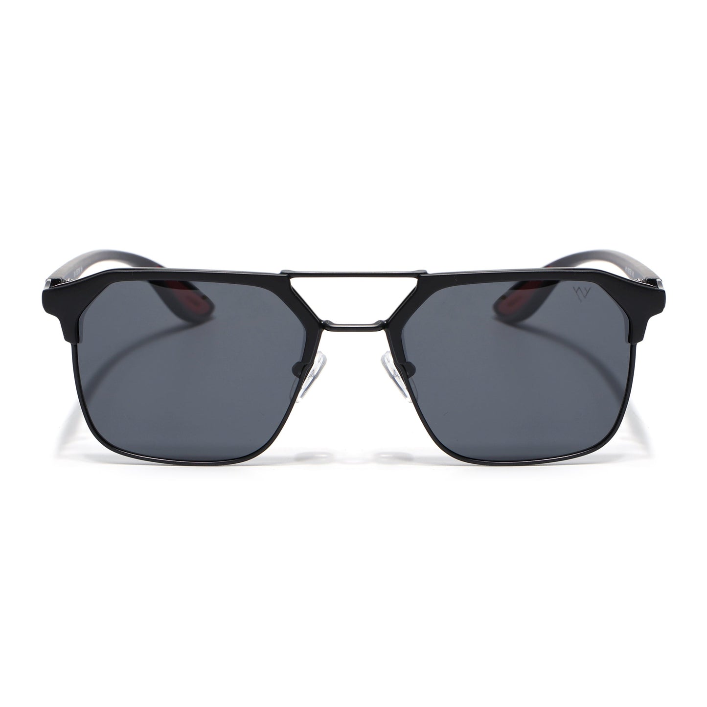 Commander | Black Wayfarer Polarized Sunglasses | Black Lens - PMG6678