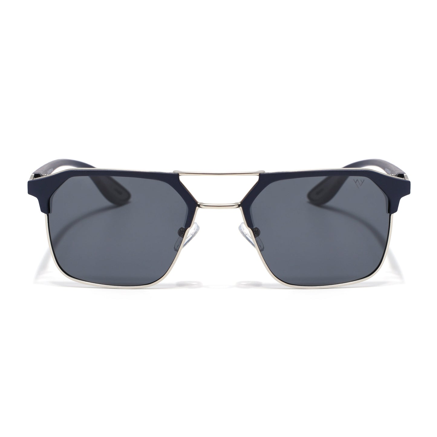 Commander | Blue Wayfarer Polarized Sunglasses | Grey Lens - PMG6680