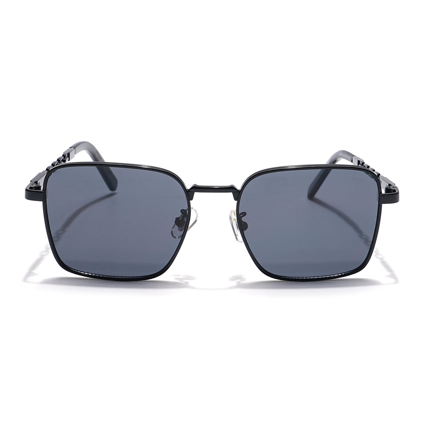 Square Sunglasses (Black Lens | Black Frame - MG6009)