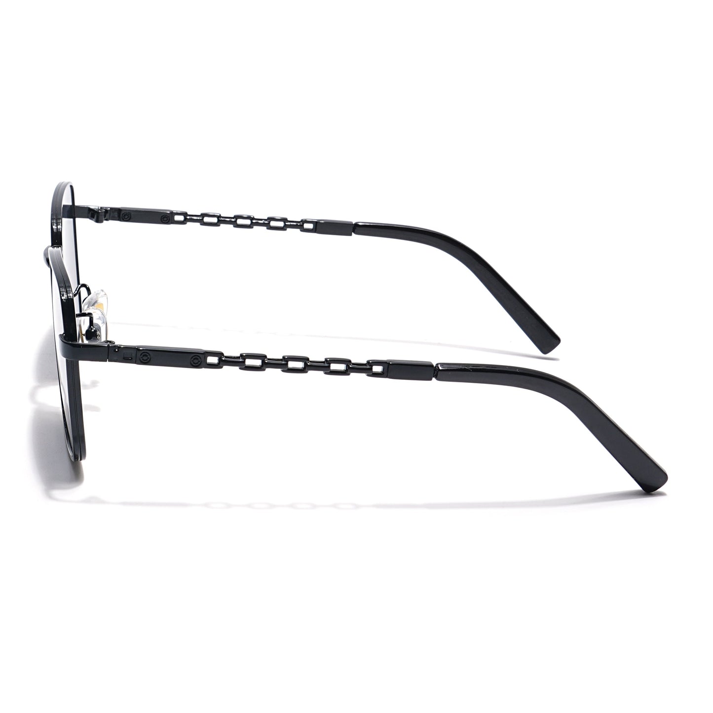 Square Sunglasses (Black Lens | Black Frame - MG6009)