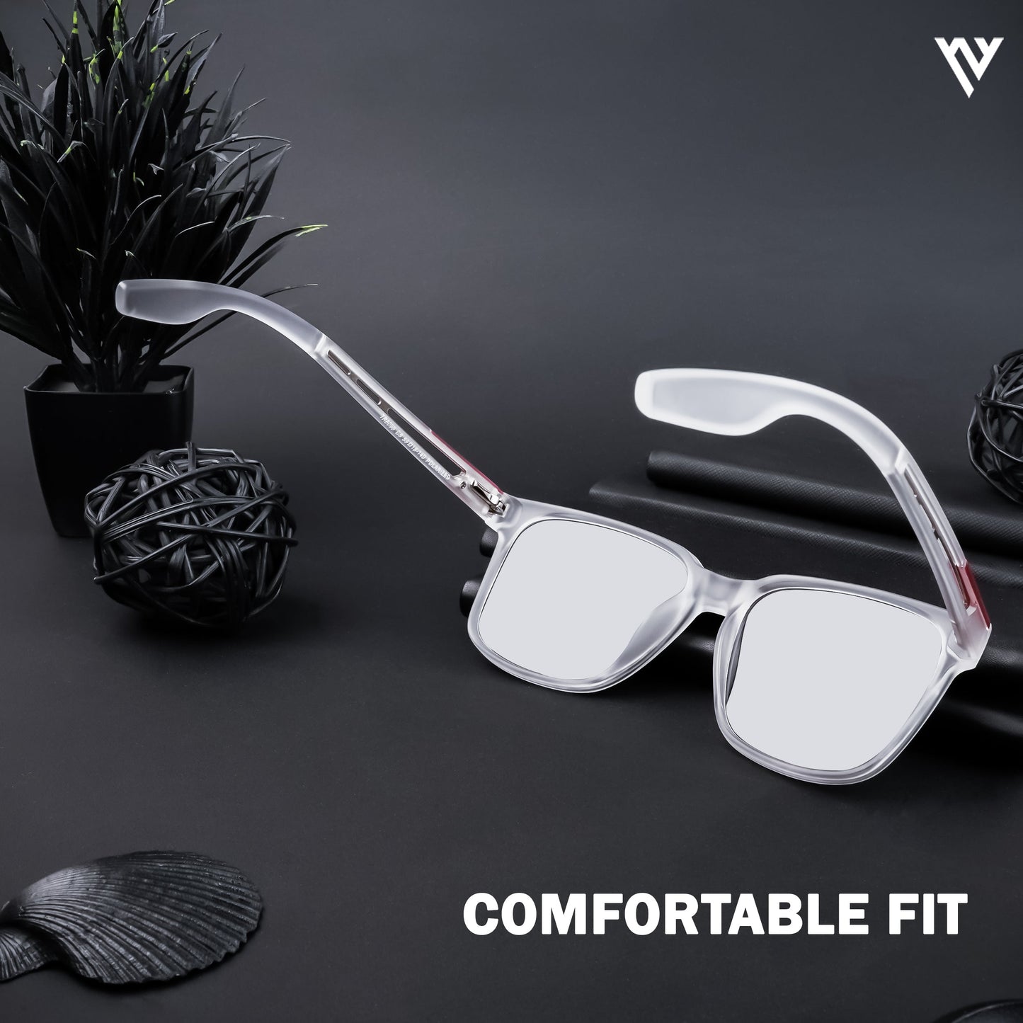 Transparent Polarized Wayfarer Sunglasses - PMG4488
