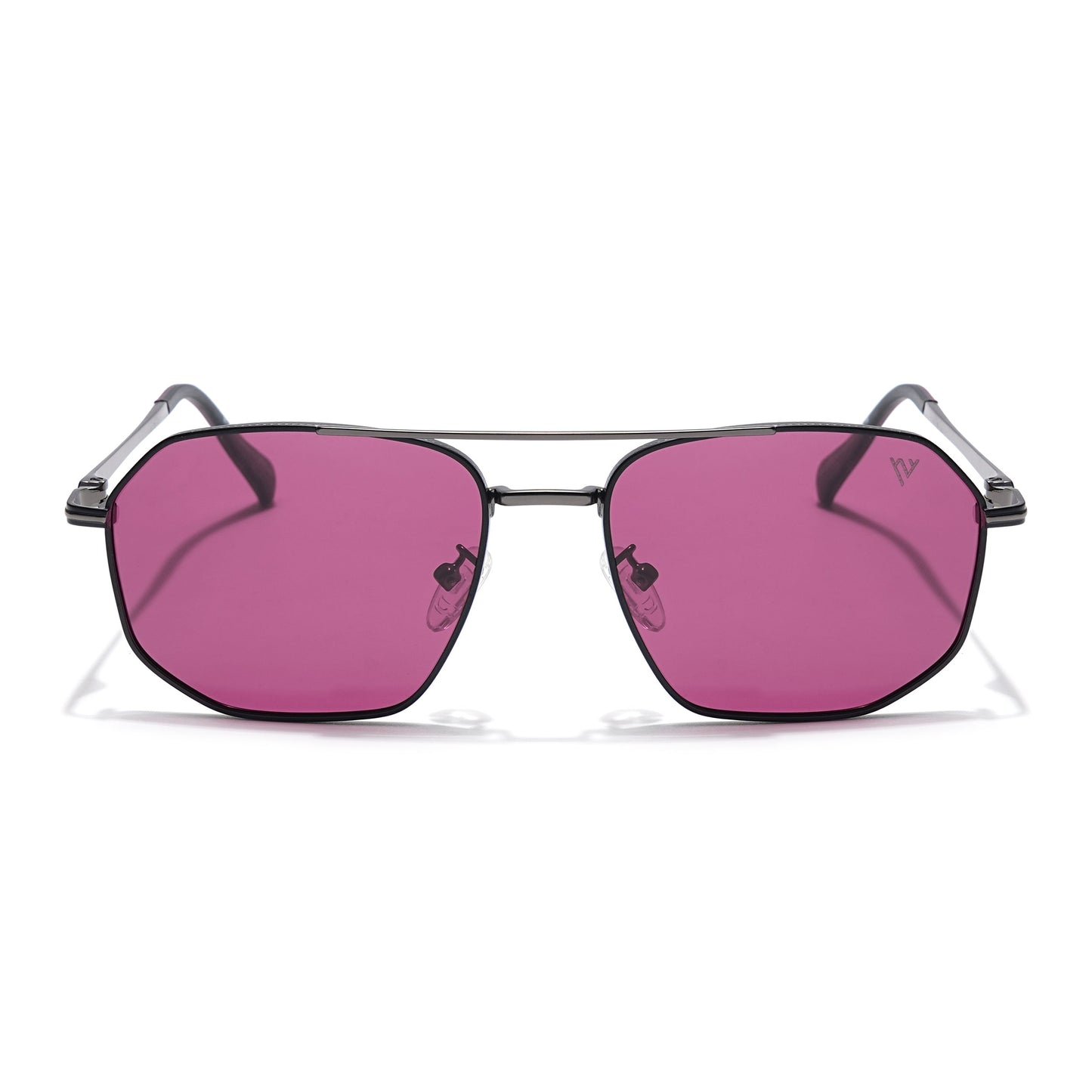 Voyage Select Wayfarer Sunglasses (Maroon Lens | Black Frame - SLPMG6292)