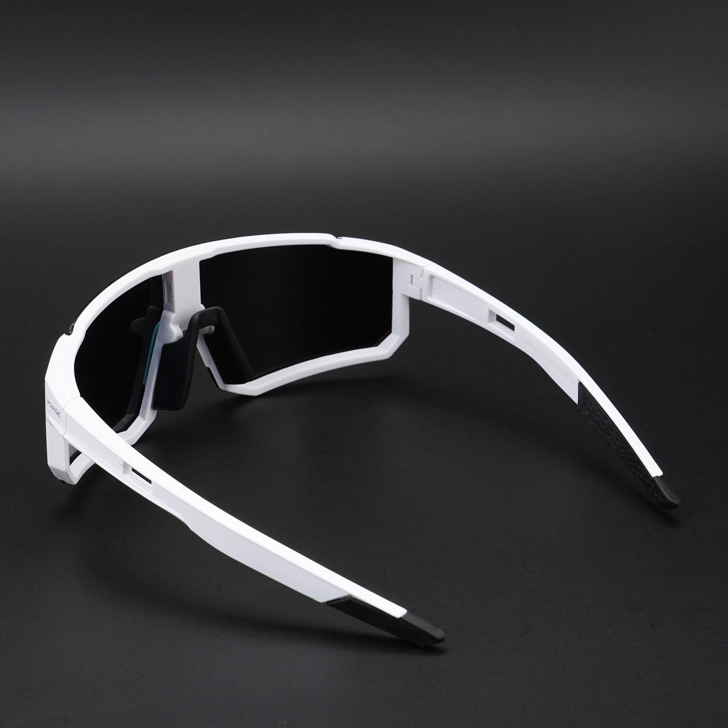 Drift Polarized Sunglasses (Multicolor Lens | White Frame - PMG5599)