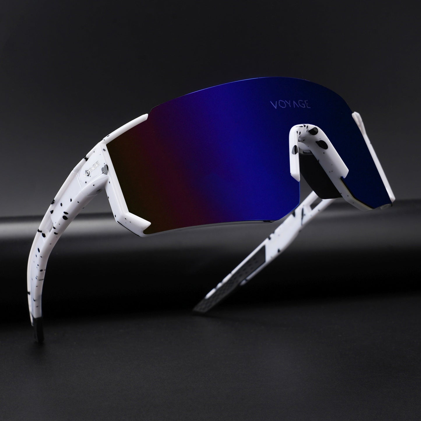 Drift Polarized Sunglasses (Blue Lens | White Frame - PMG5600)