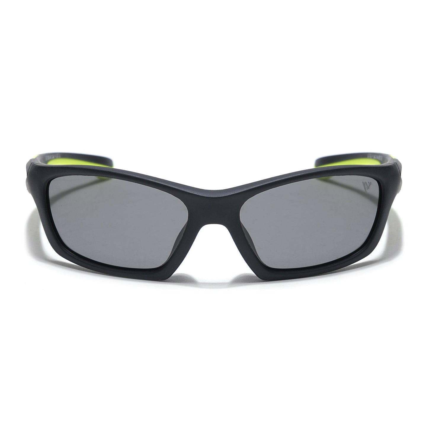 Wrap Around Polarized Sunglasses for Kids -6 yrs To 12 yrs (Black Lens | Black Frame - PMG5891)
