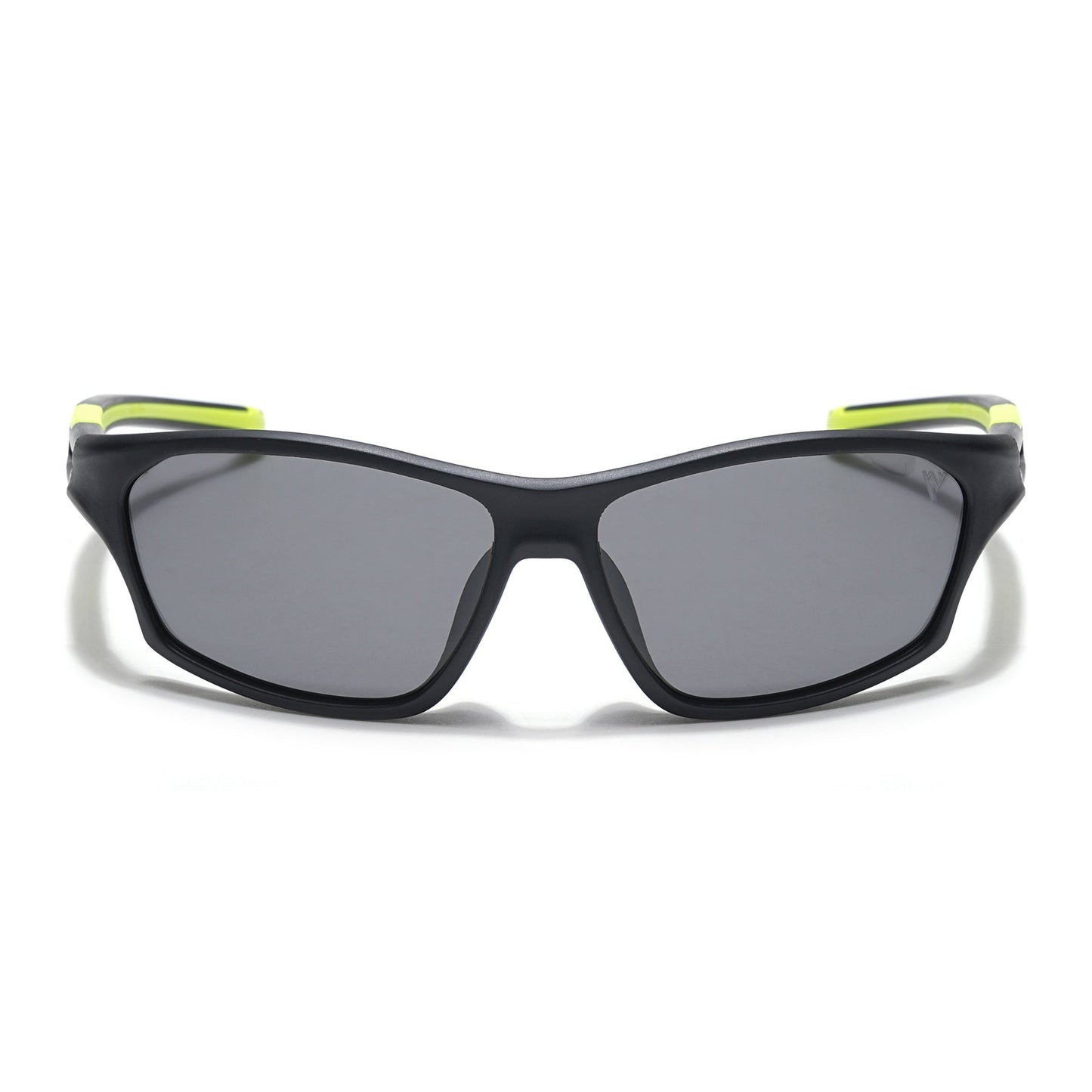 Wrap Around Polarized Sunglasses for Kids -6 yrs To 12 yrs (Black Lens | Black Frame - PMG5897)