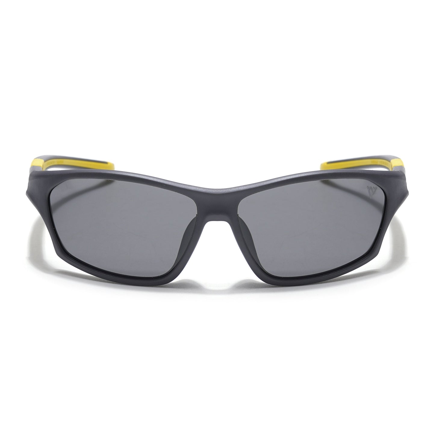Wrap Around Polarized Sunglasses for Kids -6 yrs To 12 yrs (Black Lens | Grey Frame - PMG5898)