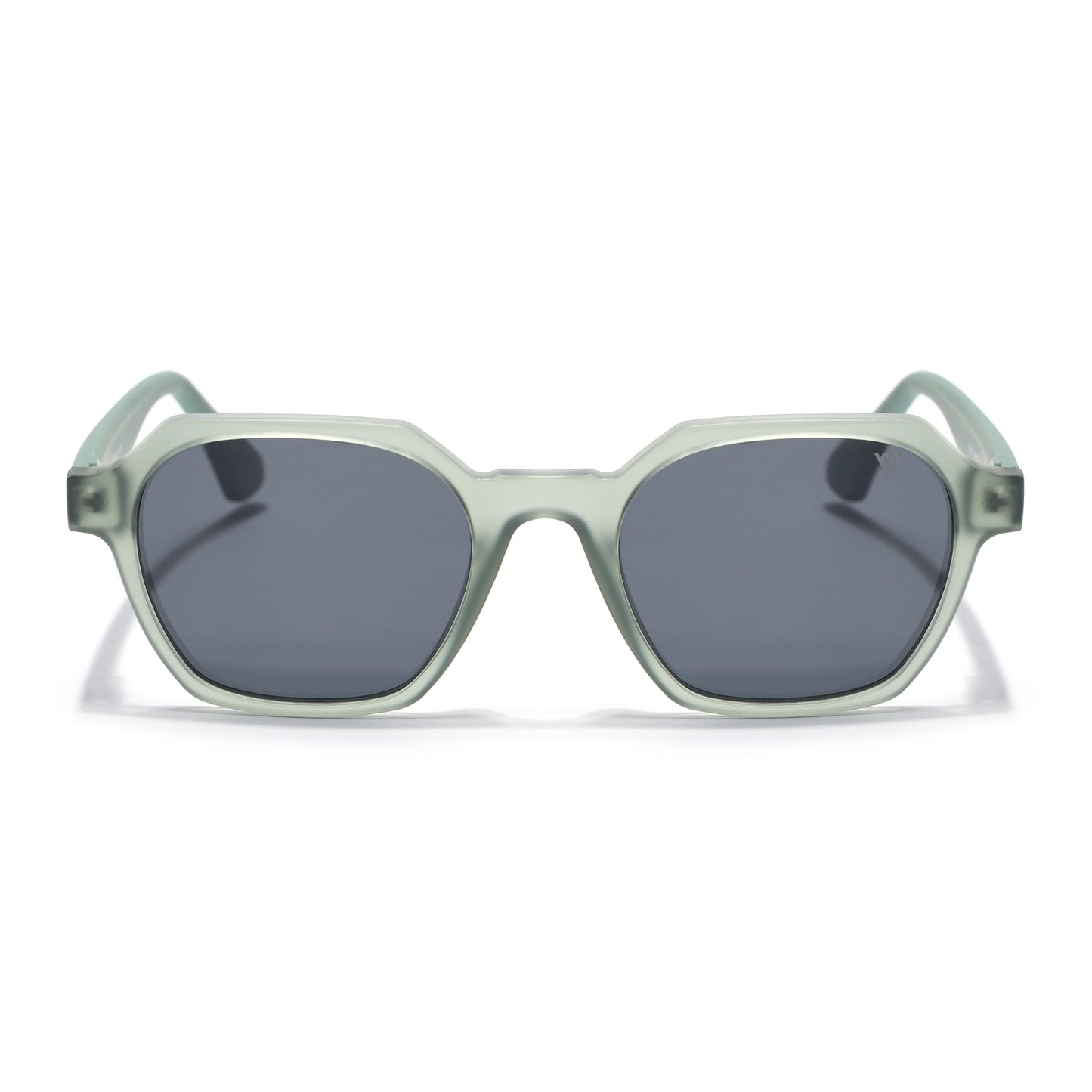 Prizm | Green Hexagonal Polarized Sunglasses | Black Lens - PMG7287