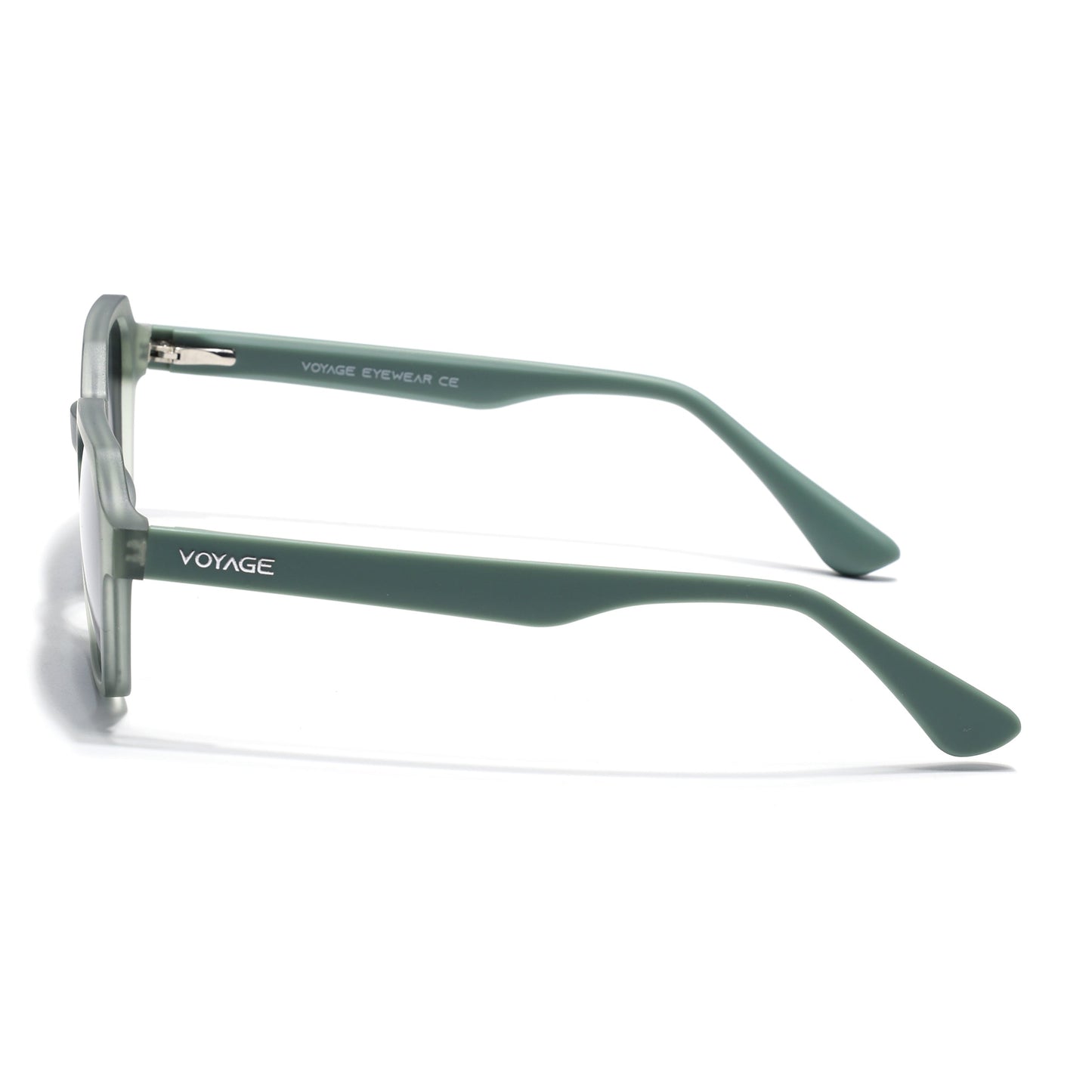Prizm | Green Hexagonal Polarized Sunglasses | Black Lens - PMG7287