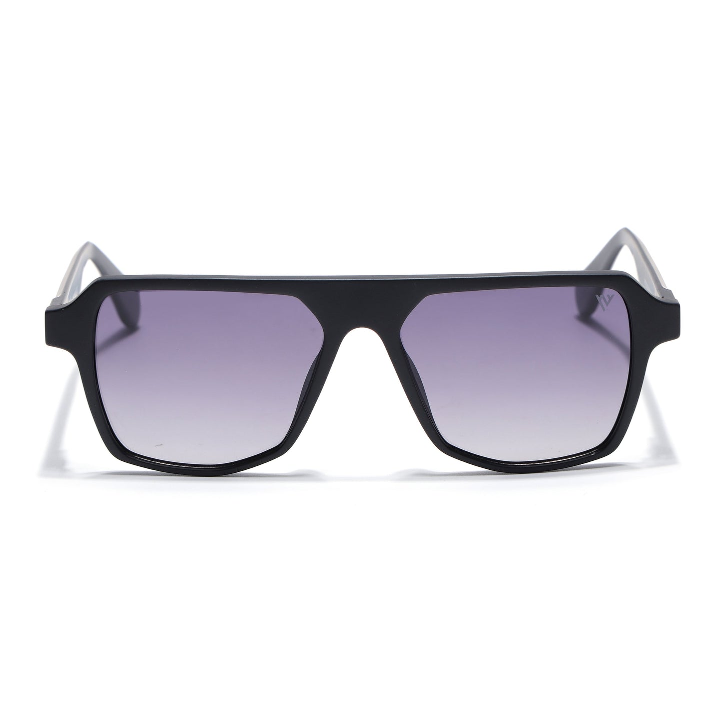 Prizm | Black Wayfarer Polarized Sunglasses | Grey & Clear Lens - PMG7274