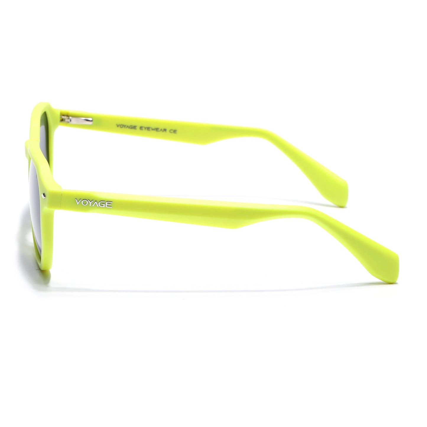 Prizm | Neon Yellow Hexagonal Polarized Sunglasses | Black Lens - PMG7273