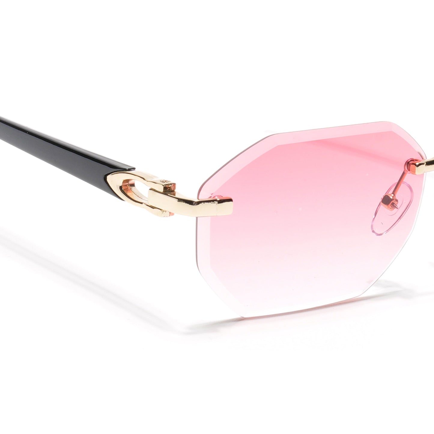 Slayr | Pink Rimless Sunglasses | MG7048