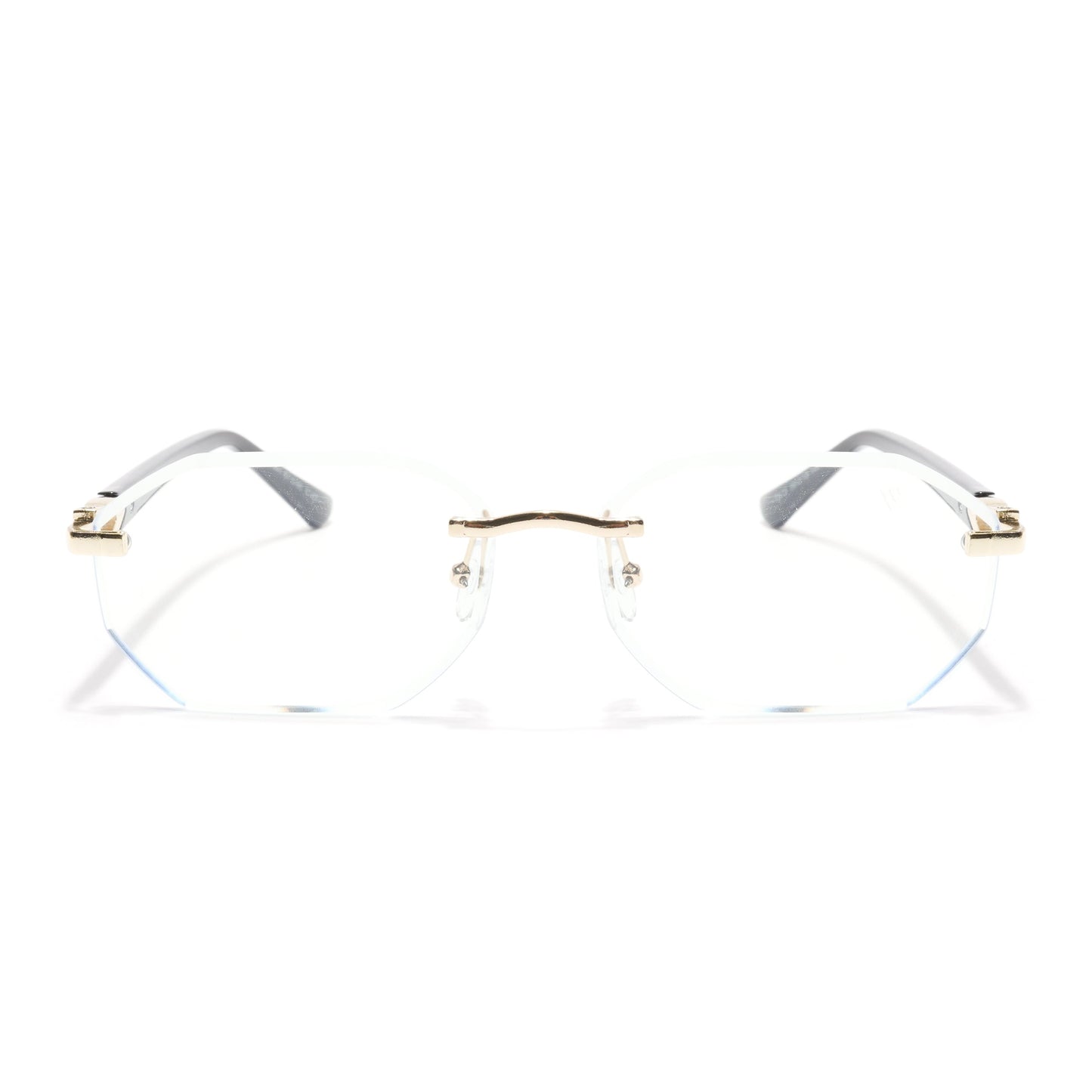 Slayr | Clear Rimless Sunglasses | MG7049