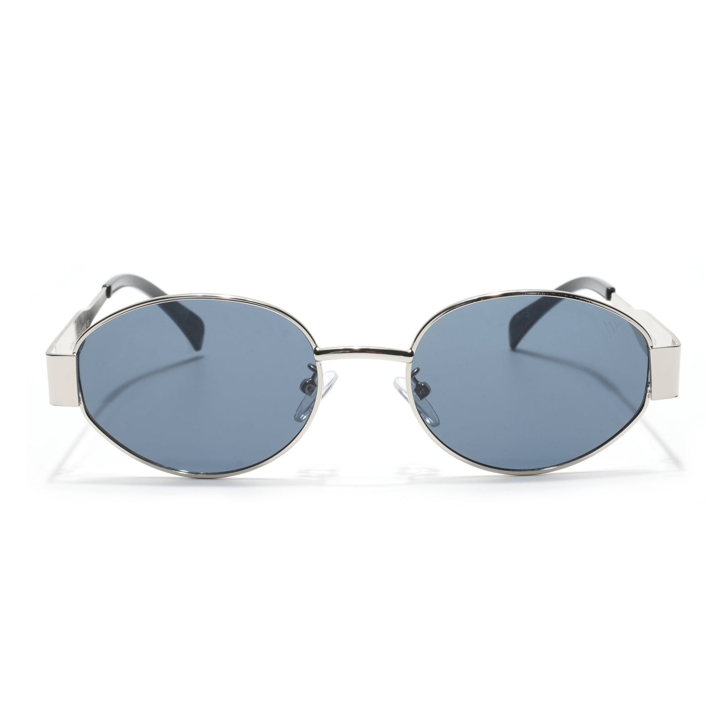 Sierra | Silver Oval Sunglasses | Grey Lens - MG7039