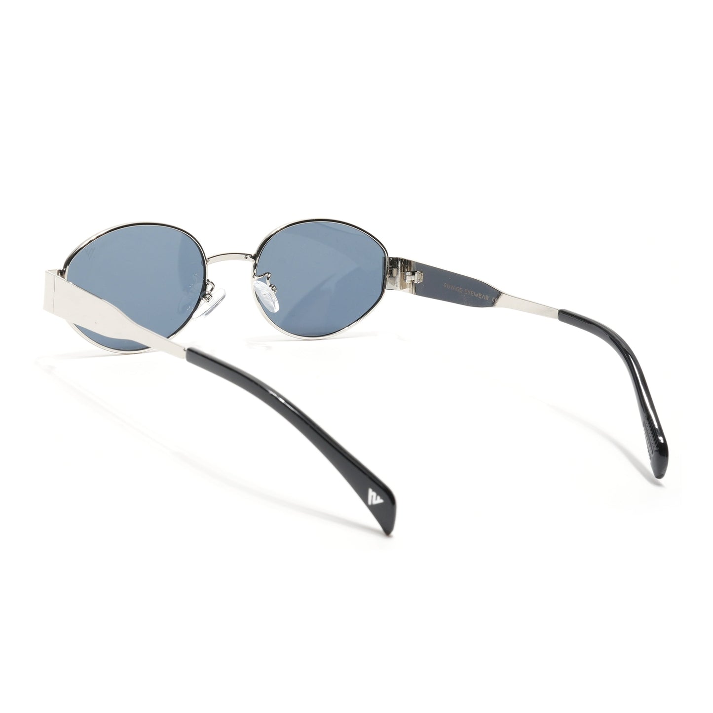 Sierra | Silver Oval Sunglasses | Grey Lens - MG7039