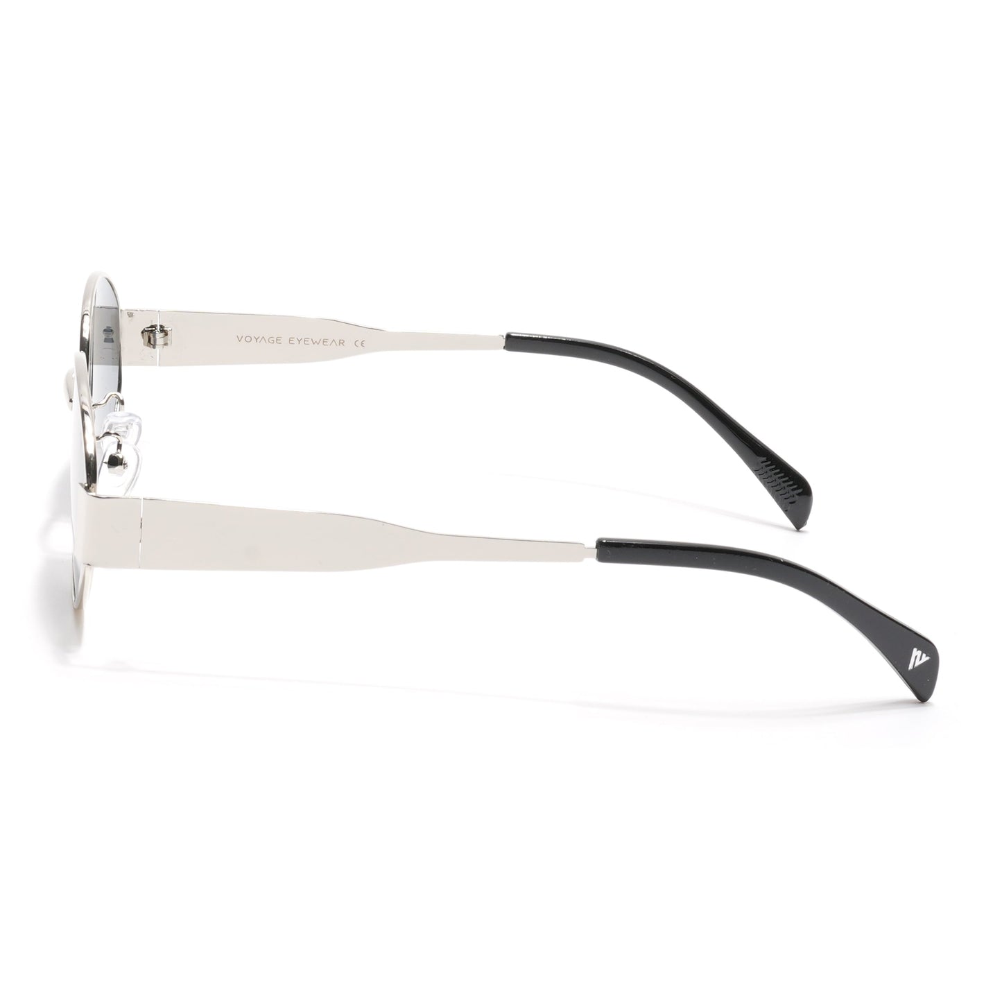 Sierra | Silver Oval Sunglasses | Grey Lens - MG7039