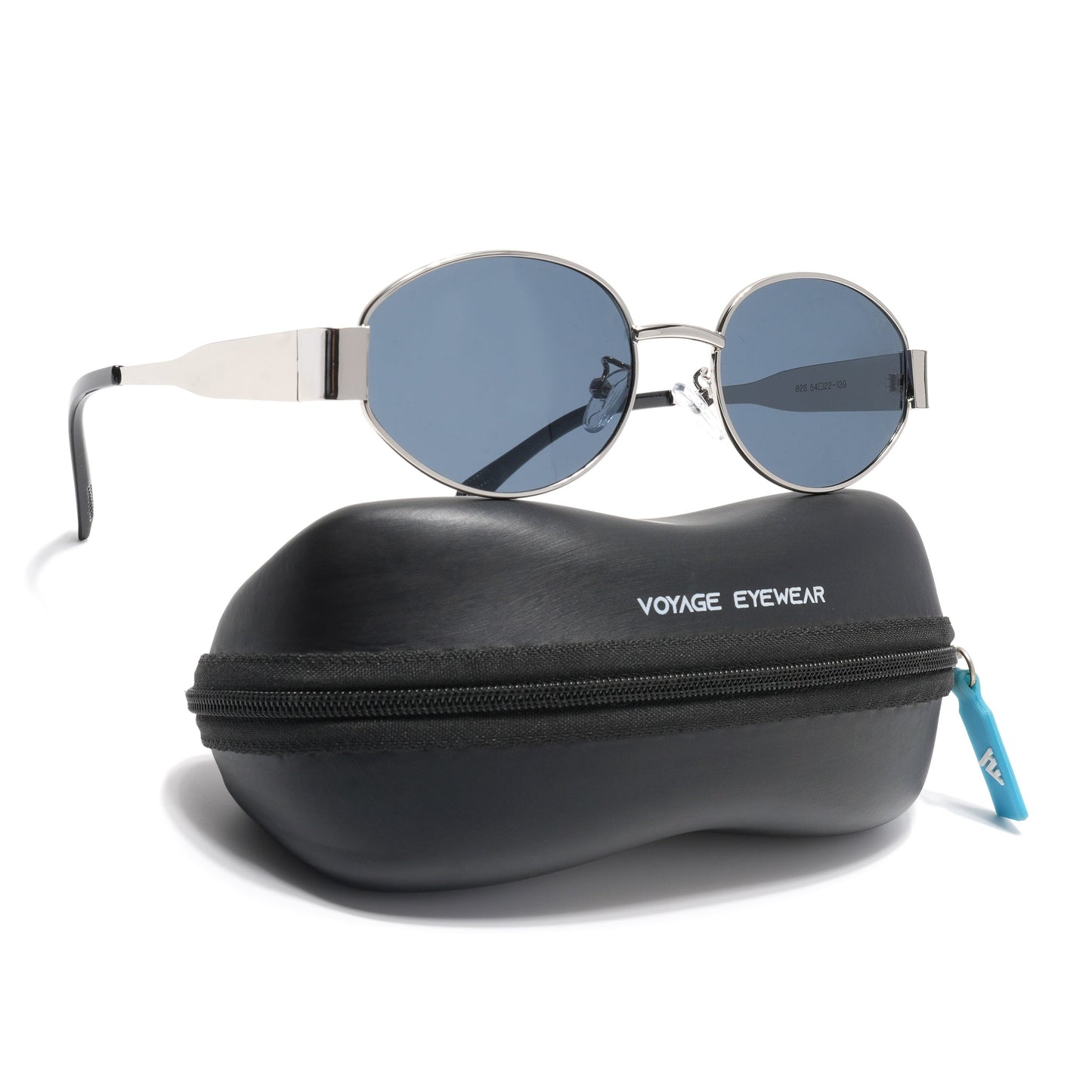 Sierra | Silver Oval Sunglasses | Grey Lens - MG7039
