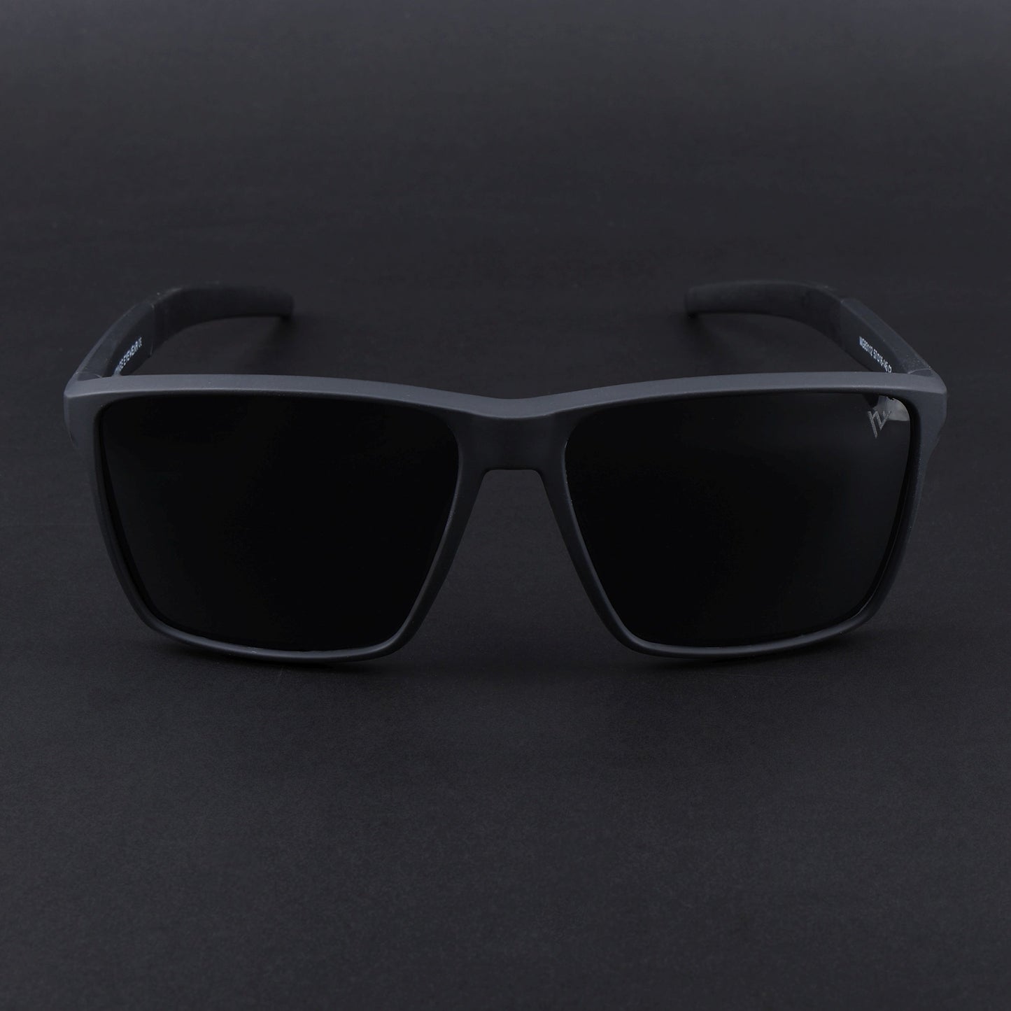 Wayfarer Polarized Sunglasses | Black Lens | Black Frame - PMG6748