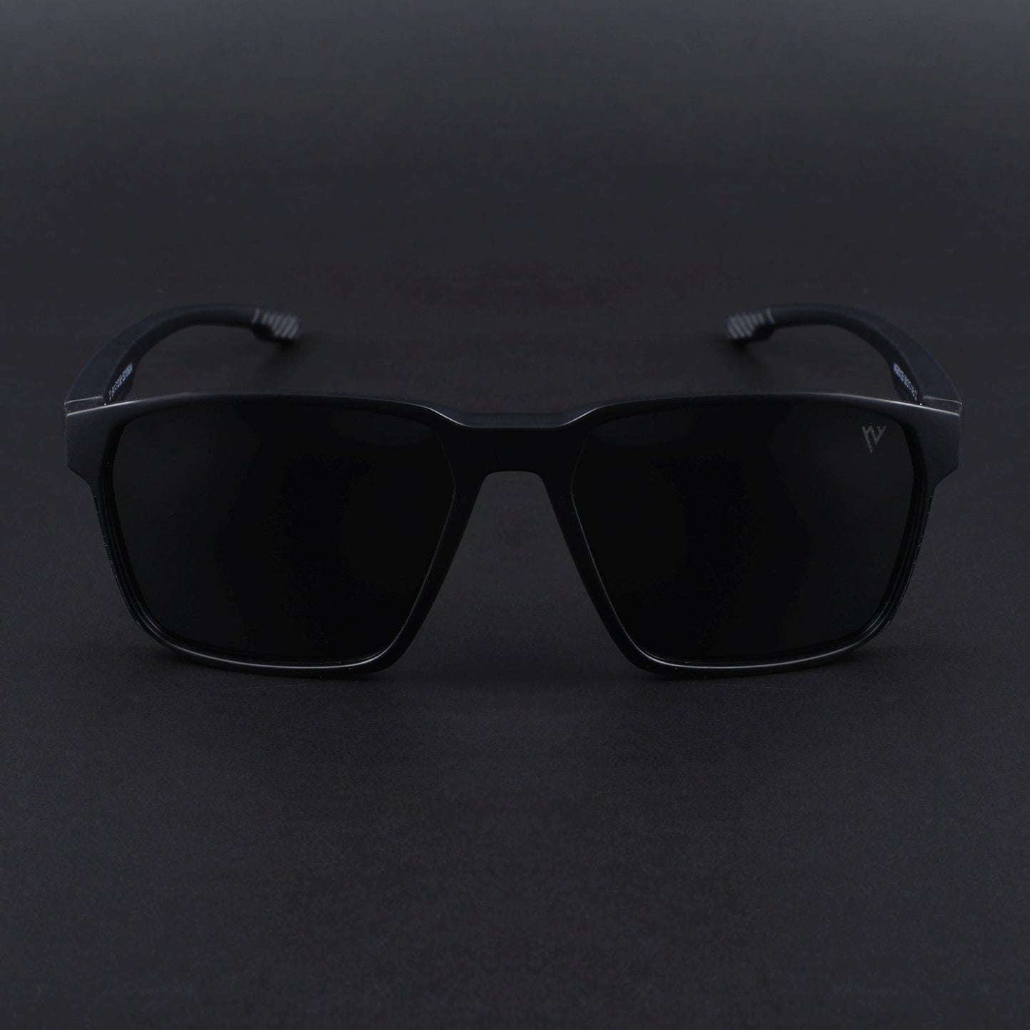 Wayfarer Polarized Sunglasses | Black Lens | Black Frame - PMG6759