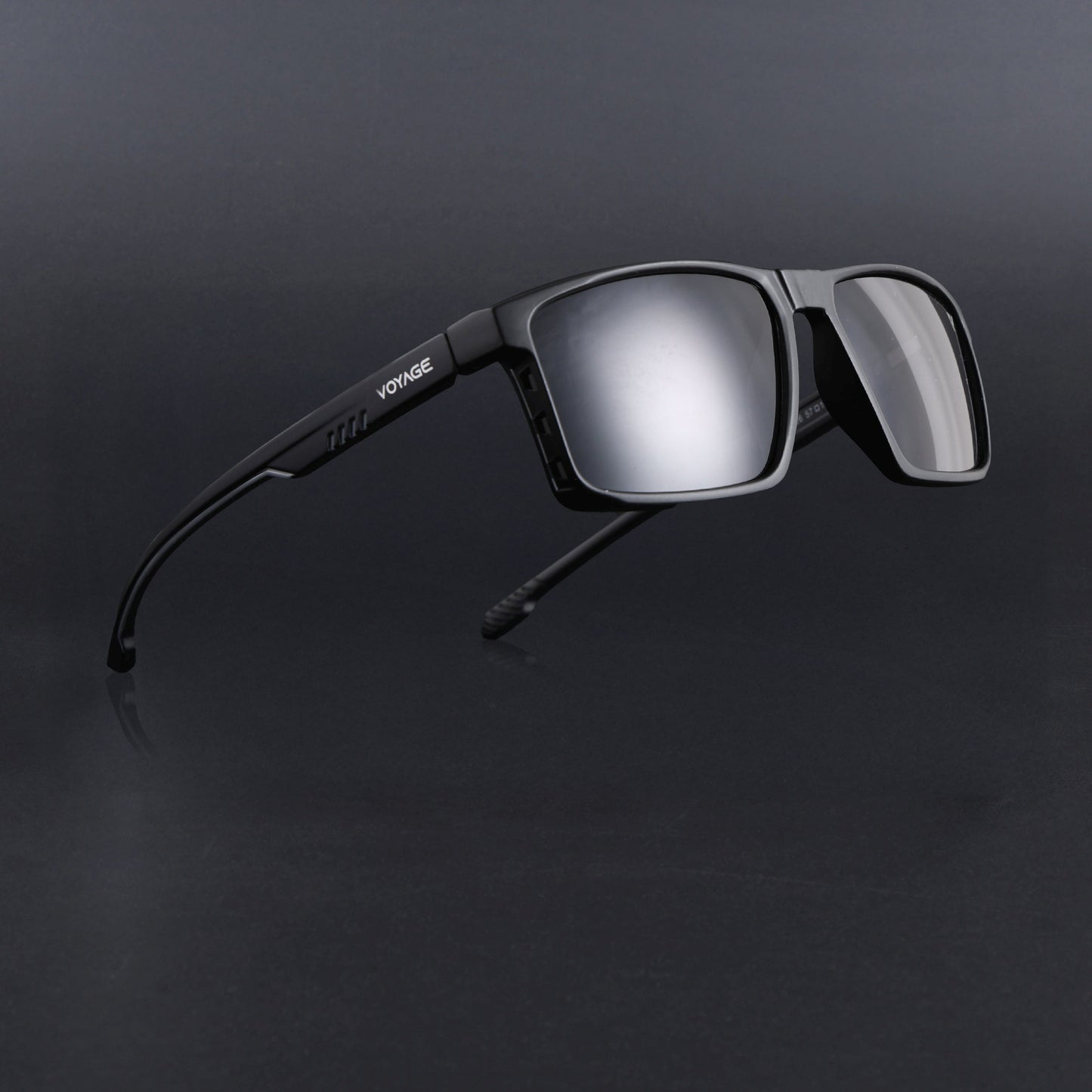 Wayfarer Polarized Sunglasses | Black Lens | Black Frame - PMG6765