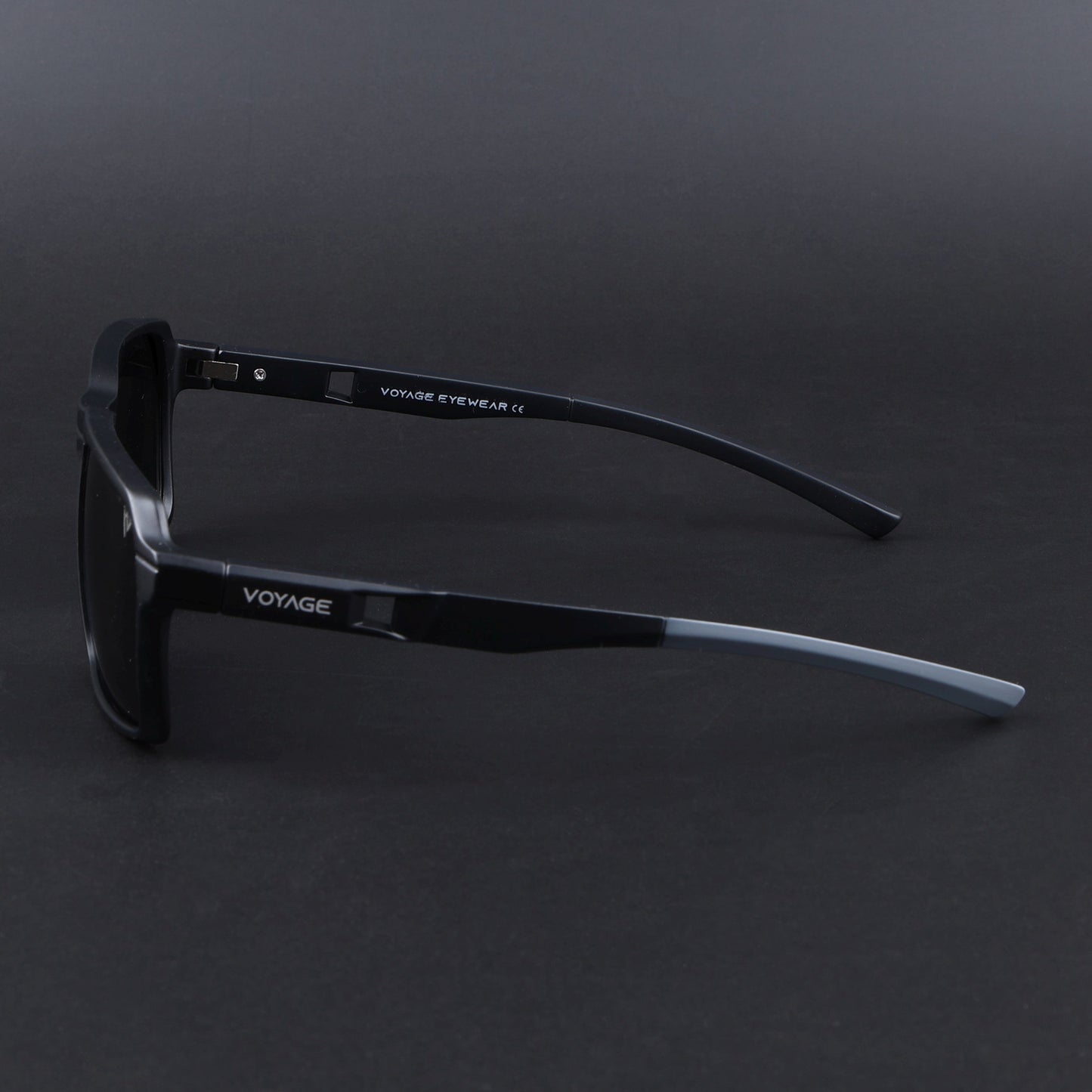 Wayfarer Polarized Sunglasses| Black Lens | Black Frame - PMG6771